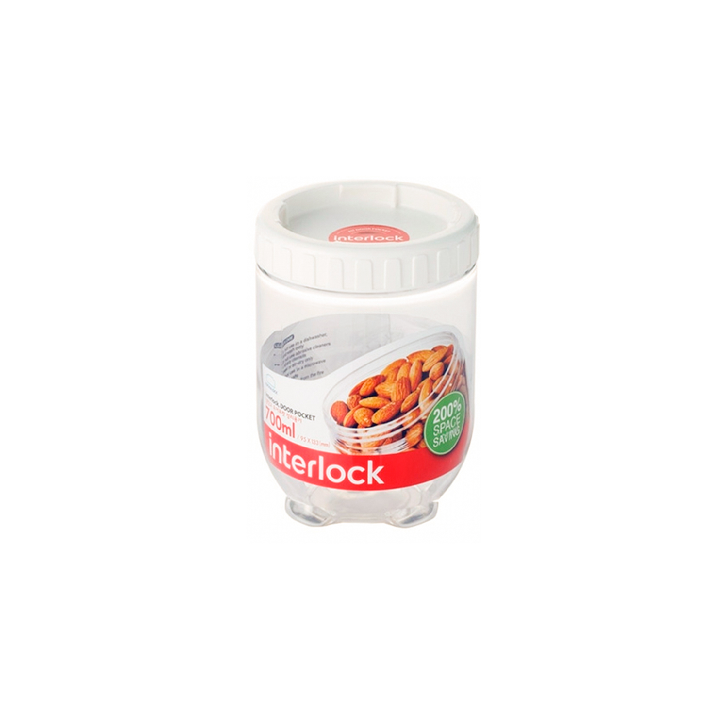 ENVASE INTERLOCK 700 ML MODULAR LOCKNLOCK PARA ALIMENTOS SECOS - 1