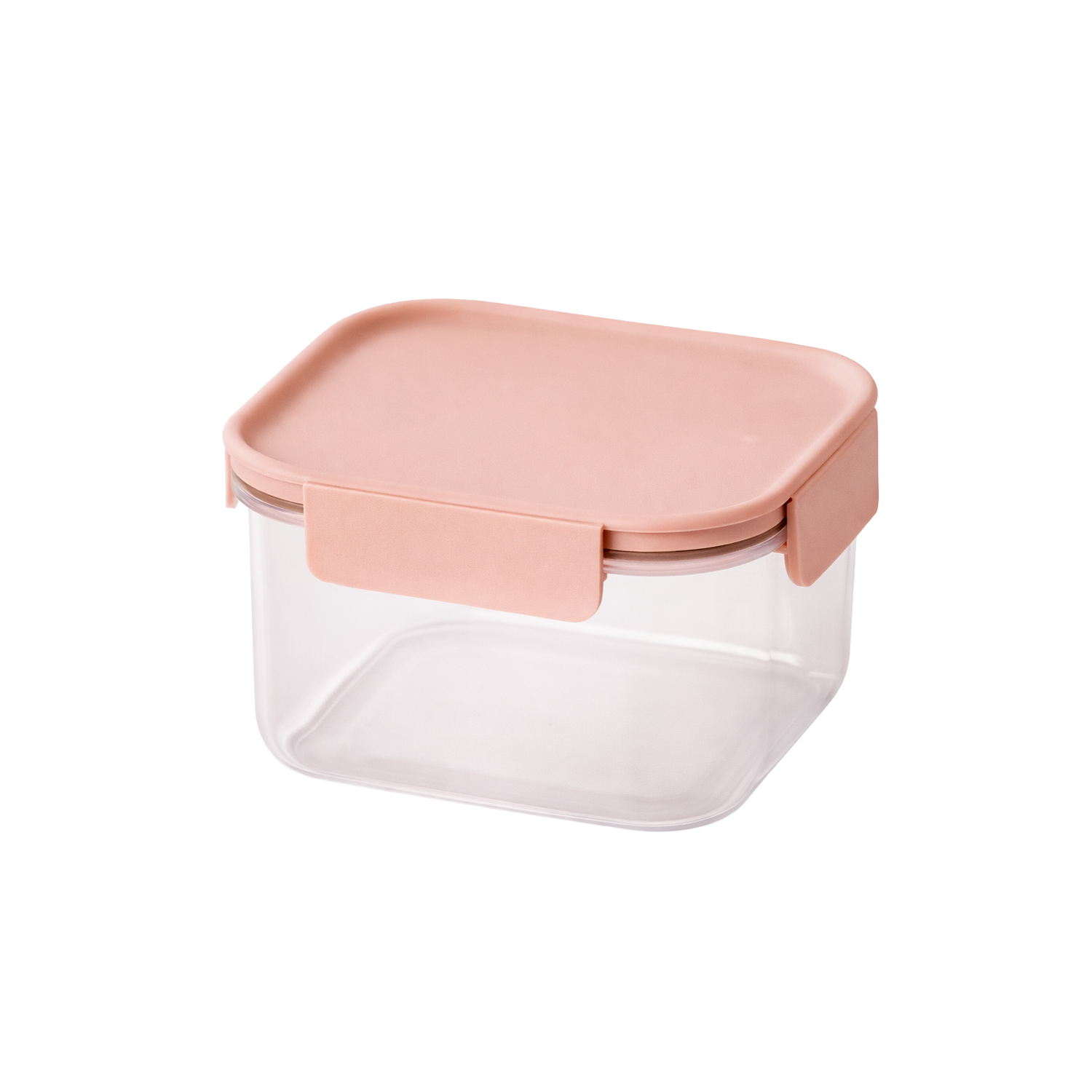 ENVASE HERMÉTICO CUADRADO 860 ML LOCKNLOCK ROSA - 1