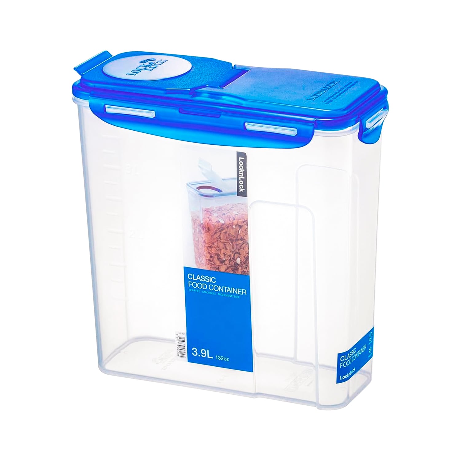 ENVASE HERMÉTICO PARA CEREAL 3.9 L LOCKNLOCK CLASSIC - 1