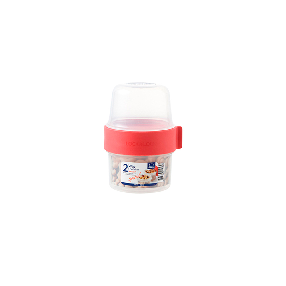 ENVASE PARA YOGURT TO GO 150 ML + 150 ML LOCKNLOCK CLASSIC - 1
