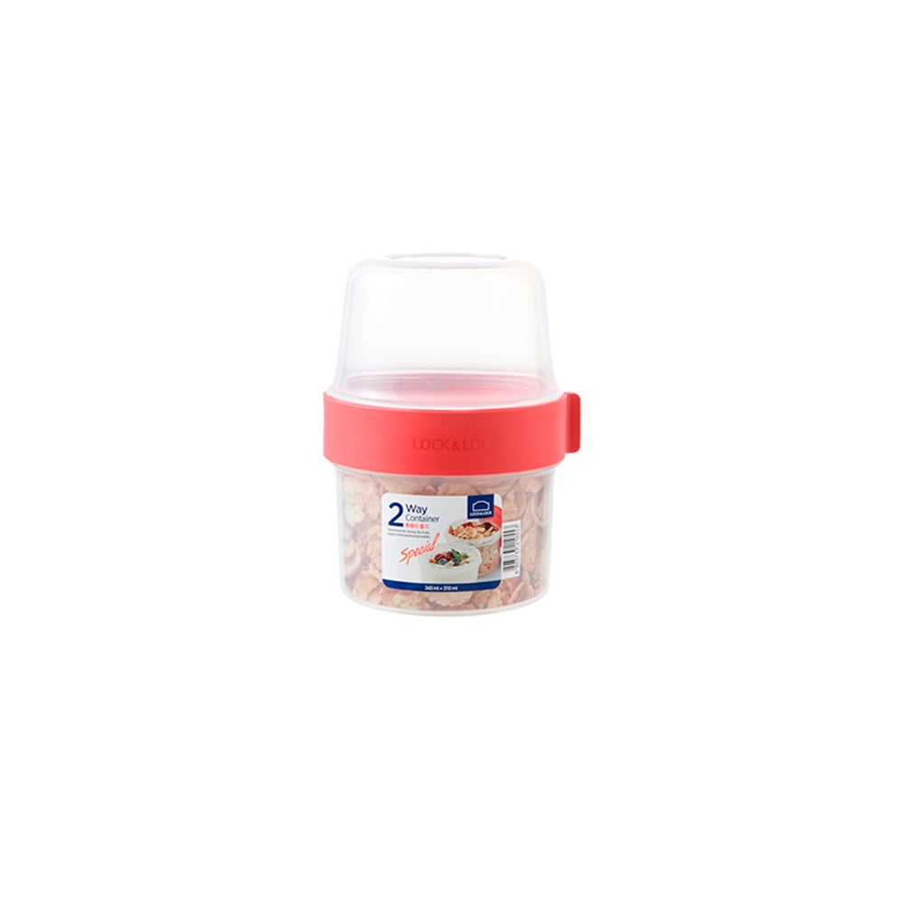 ENVASE PARA YOGURT TO GO 360 ML + 310 ML LOCKNLOCK CLASSIC - 1