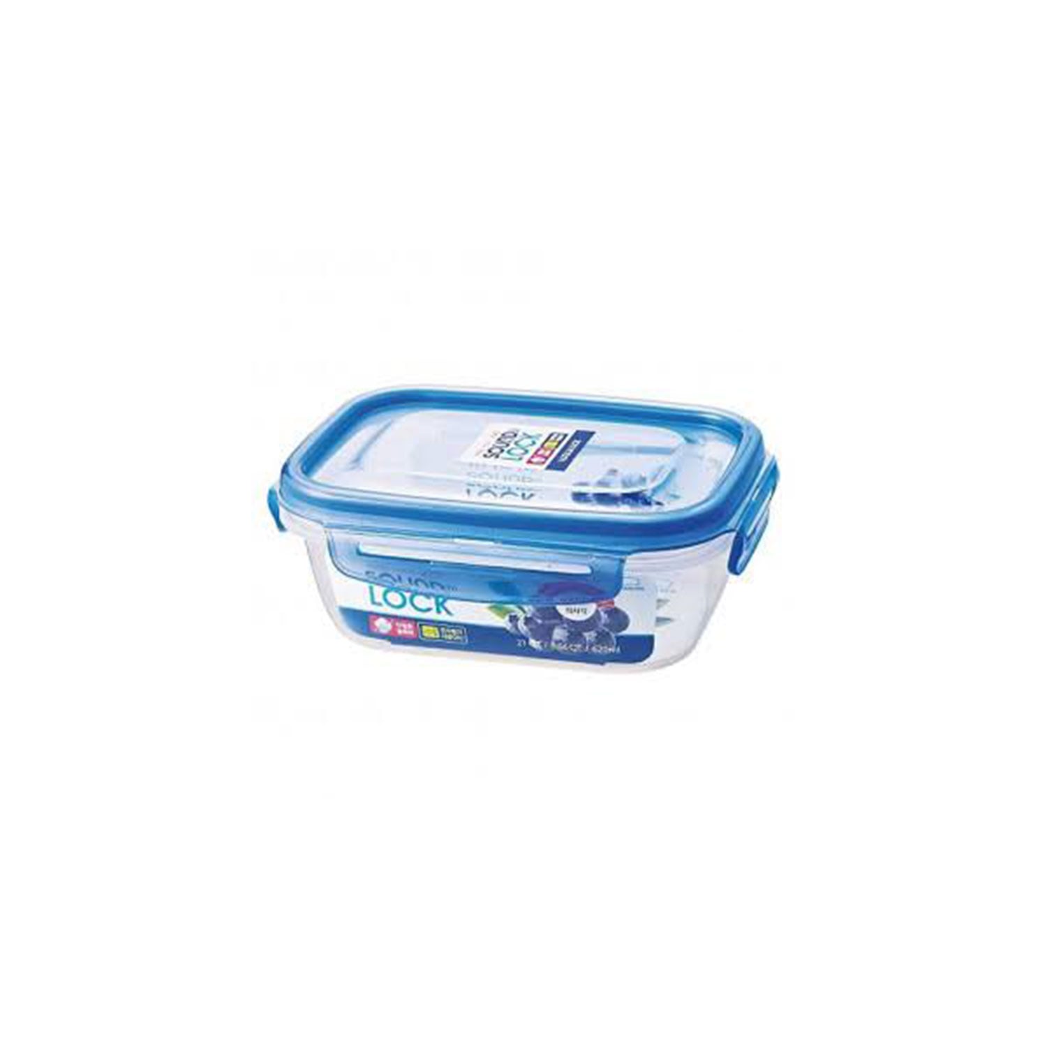ENVASE HERMÉTICO RECTANGULAR 620 ML LOCKNLOCK SOUNDLOCK PARA ALIMENTOS - 1