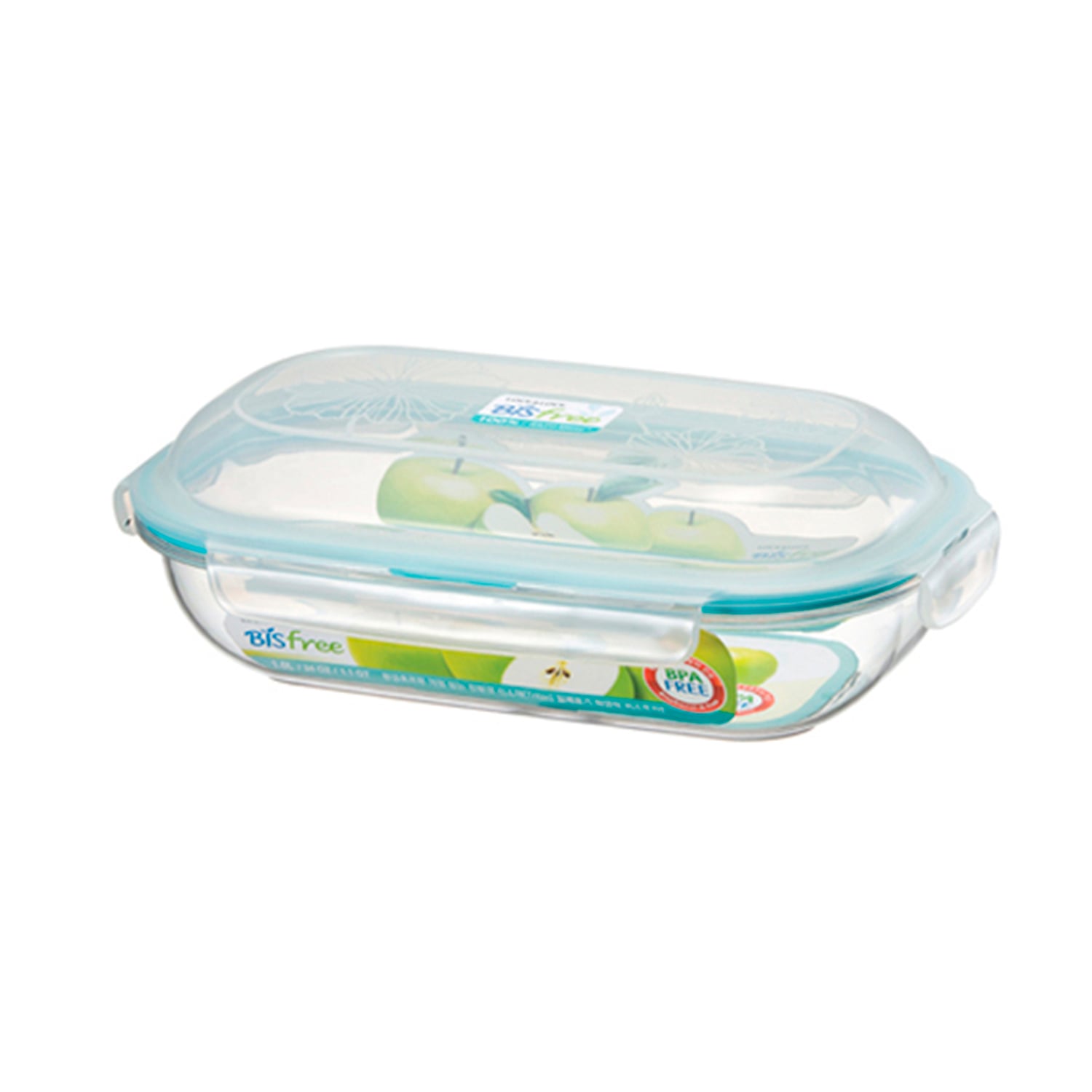 ENVASE HERMÉTICO OVAL 690 ML LOCKNLOCK TABLETOP TRITAN PARA ALIMENTOS - 1