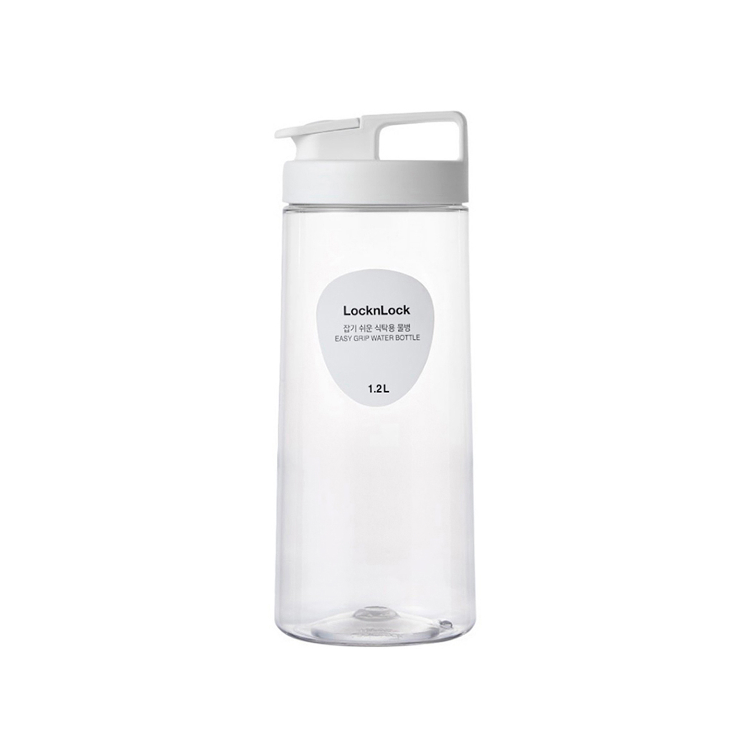 JARRA PET EASY GRIP 1.2 L LOCKNLOCK CLASSIC TAPA BLANCA PARA BEBIDAS - 1