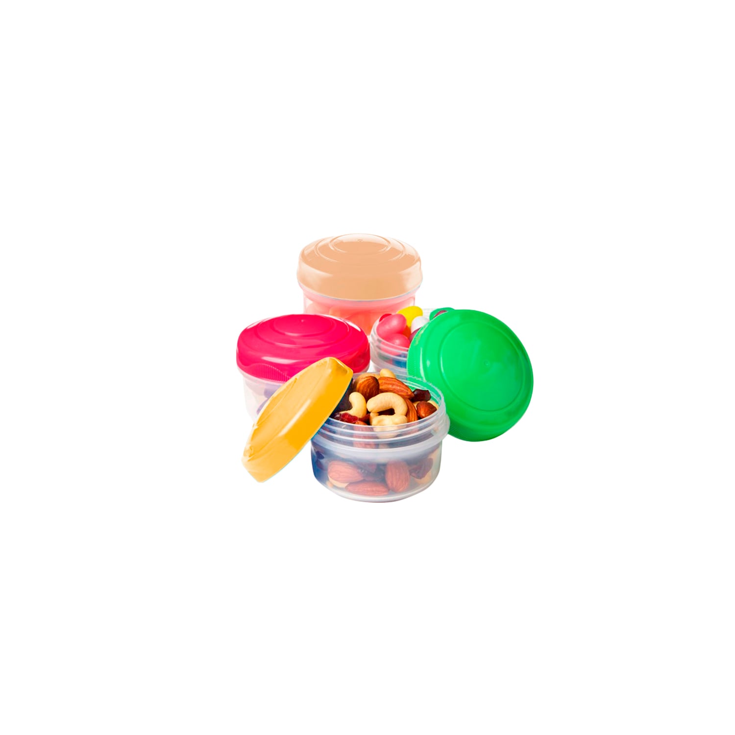 SET DE 4 ENVASES MULTIUSO 80 ML LOCKNLOCK - 1