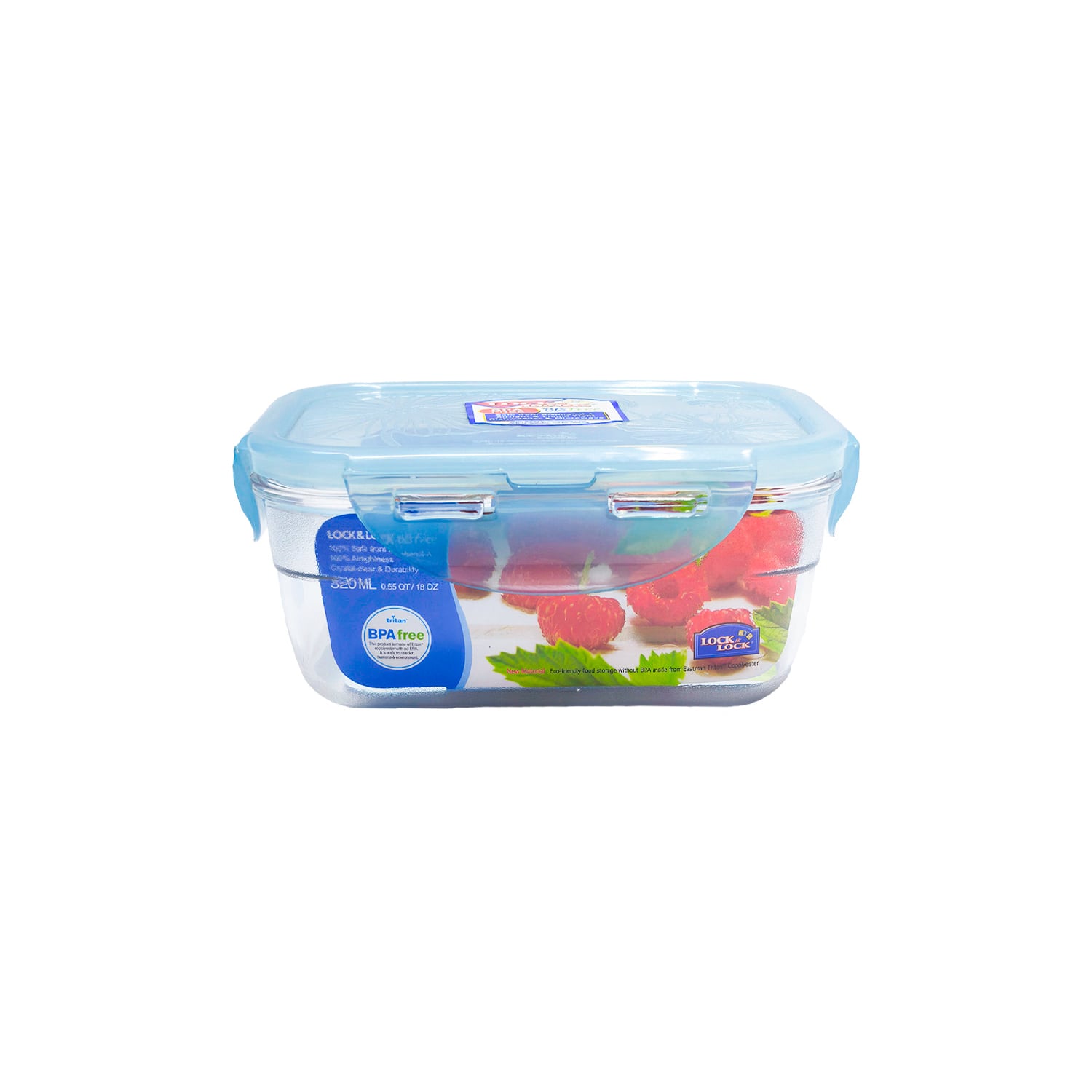 ENVASE HERMÉTICO BISFREE RECTANGULAR 520 ML LOCKNLOCK - 1