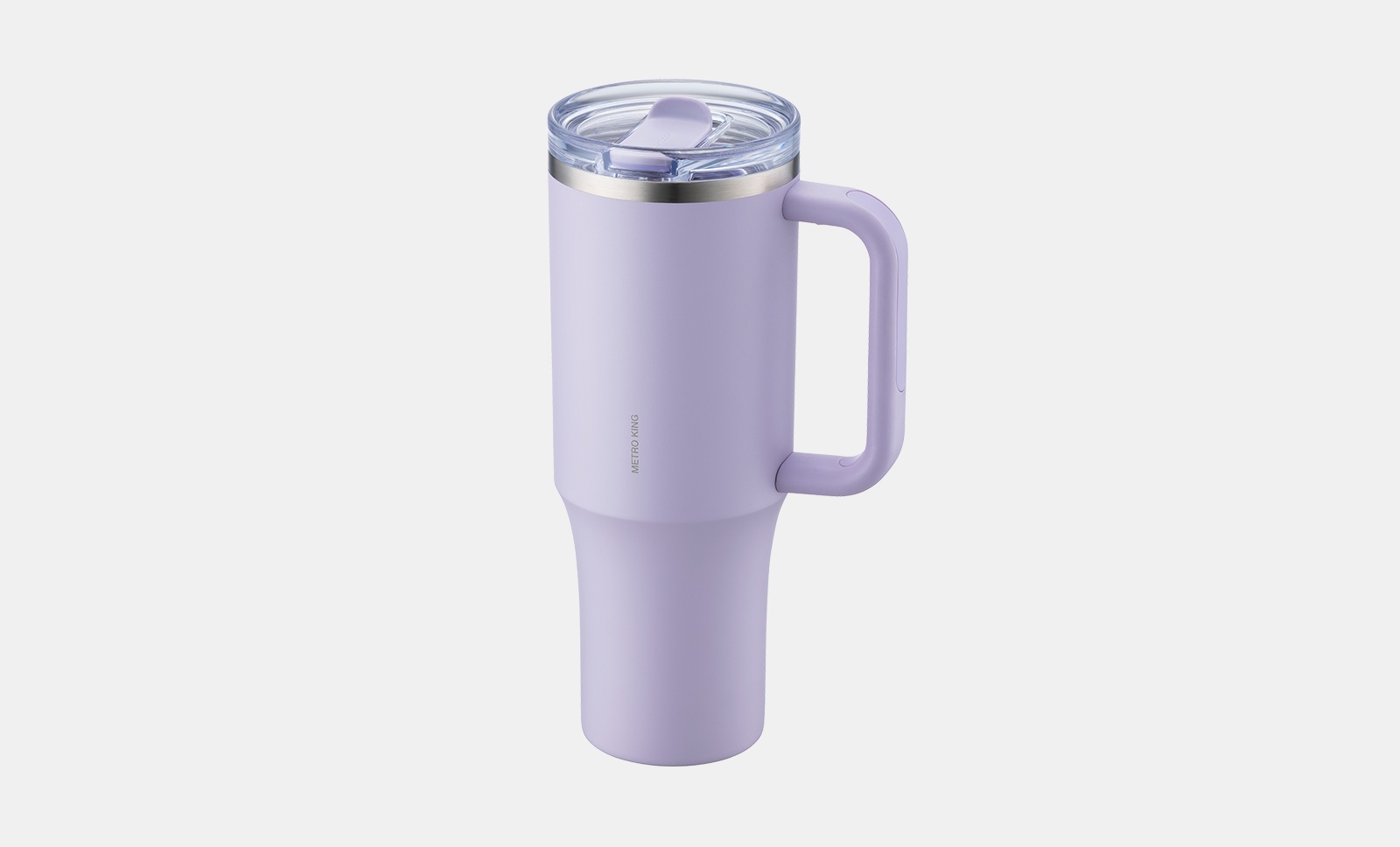 TERMO ACERO METRO KING 820 ML VIOLETA PASTEL LOCKNLOCK - 1