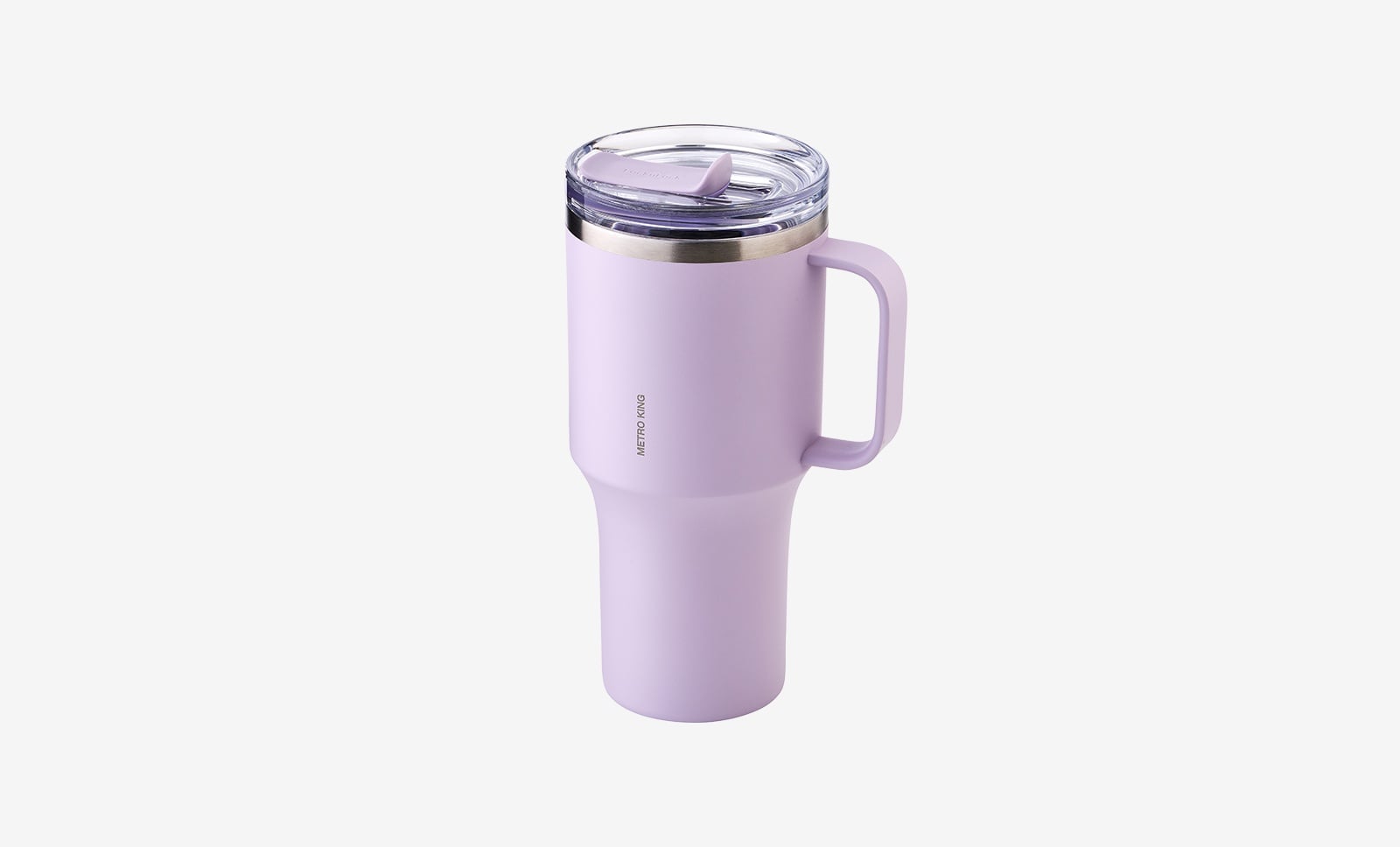 TERMO ACERO METRO KING 820 ML ROSADO PASTEL LOCKNLOCK - 1