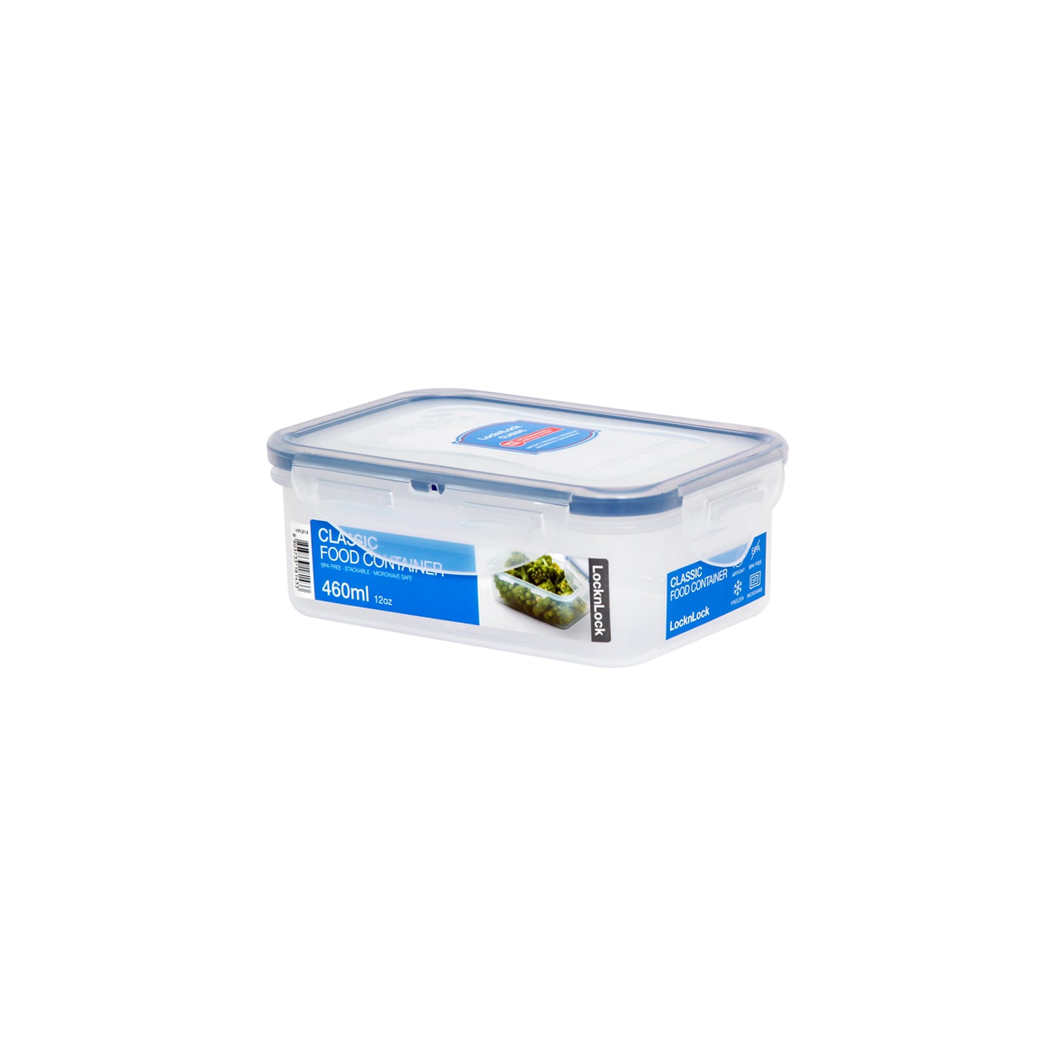 ENVASE HERMÉTICO RECTANGULAR 460 ML 2 DIVISIONES LOCKNLOCK CLASSIC PARA ALIMENTOS - 1
