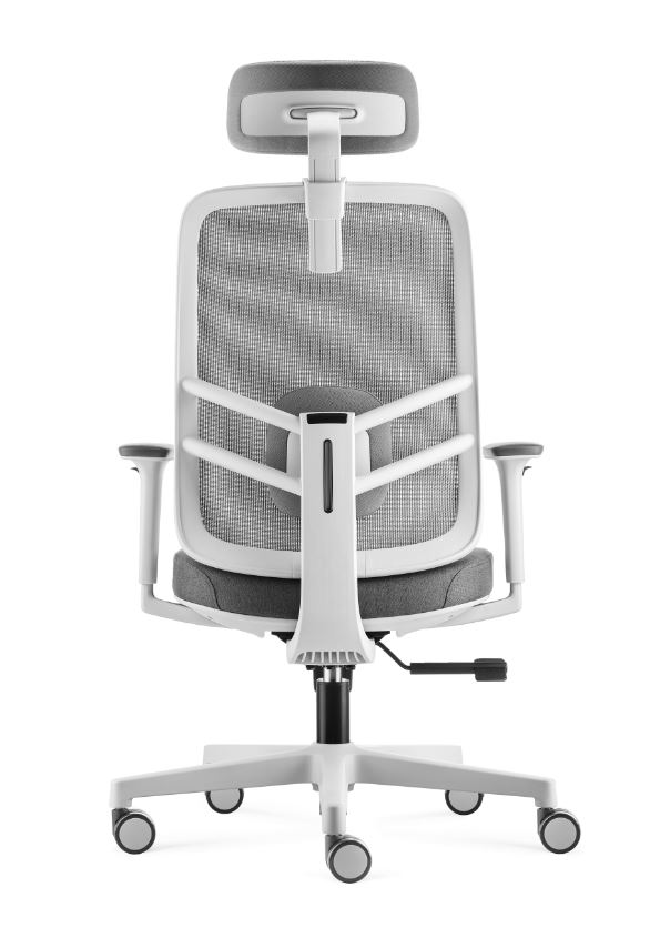 SILLA DE OFICINA EJECUTIVA ERGONÓMICA LINK COLOR GRIS - 3