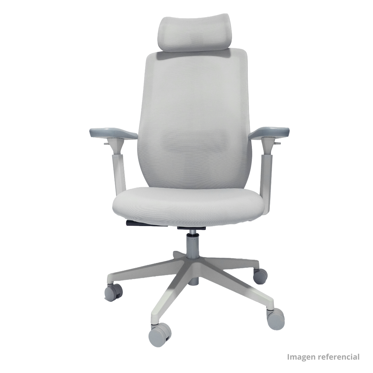 SILLA ERGONÓMICA GERENCIAL NOIRX GRIS - 1