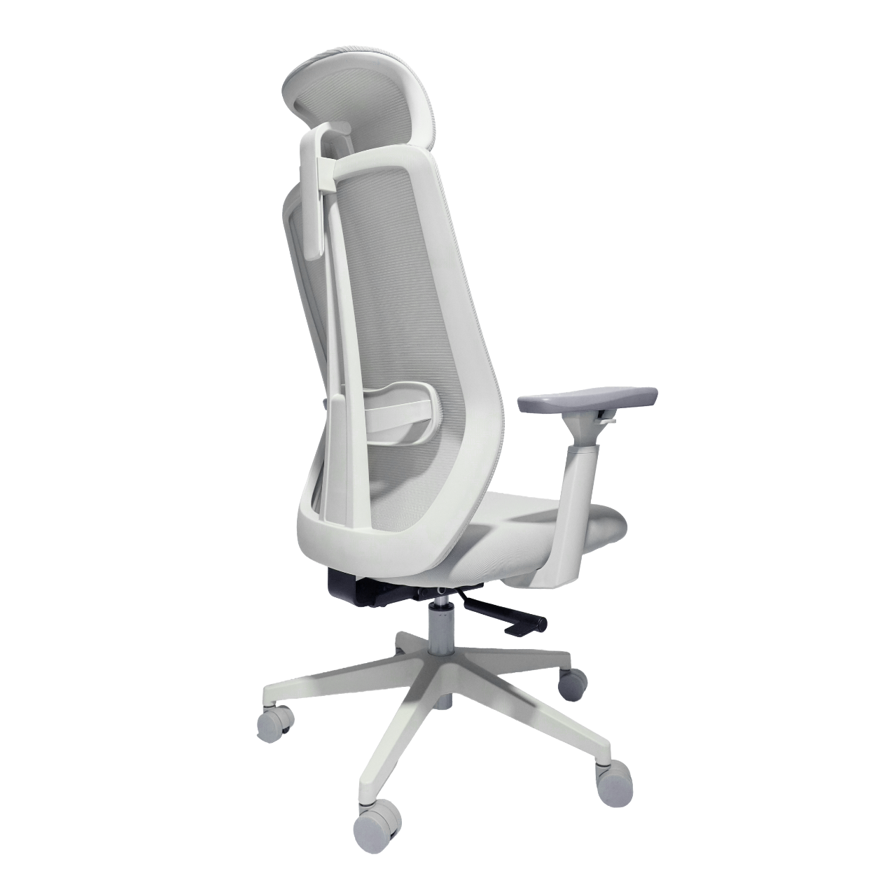 SILLA ERGONÓMICA GERENCIAL NOIRX GRIS - 5