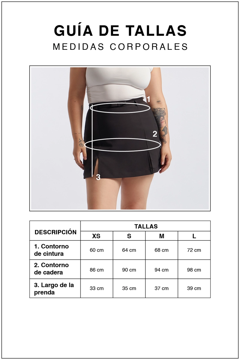 FALDA MINI CINTURÓN - 4