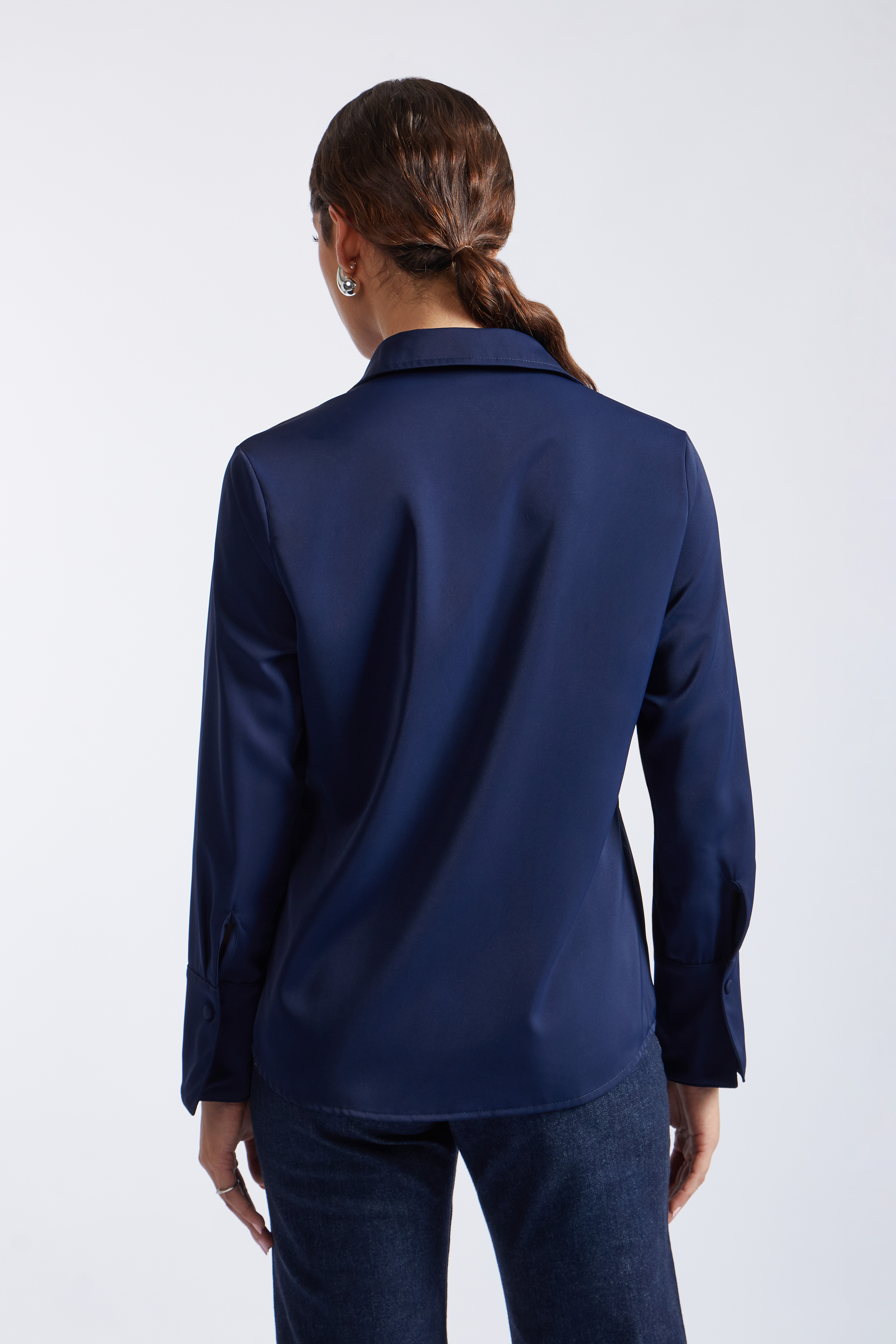 CAMISA SATIN BOLSILLOS - 3