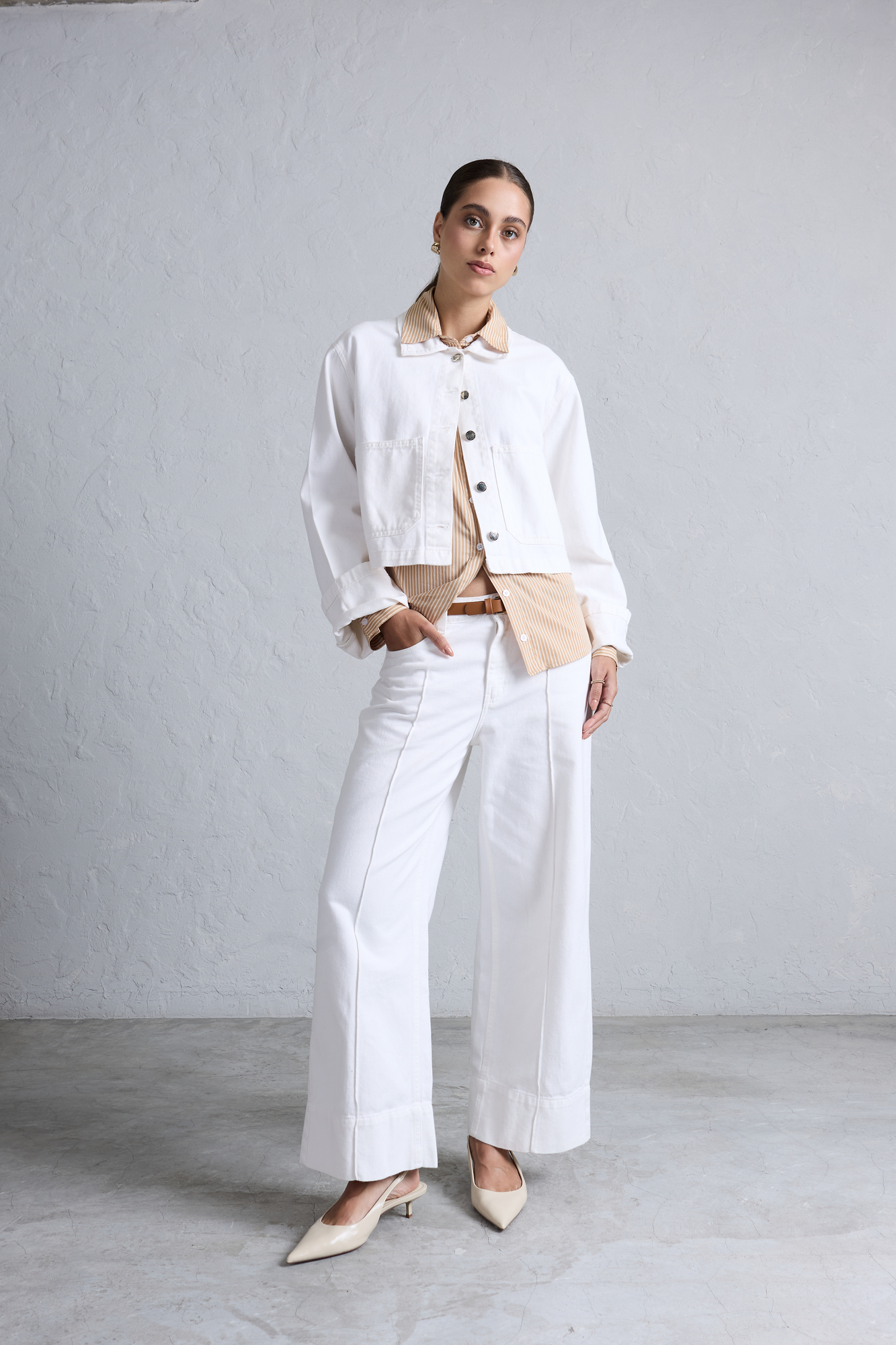 CASACA DENIM MANGA DOBLADA - 3