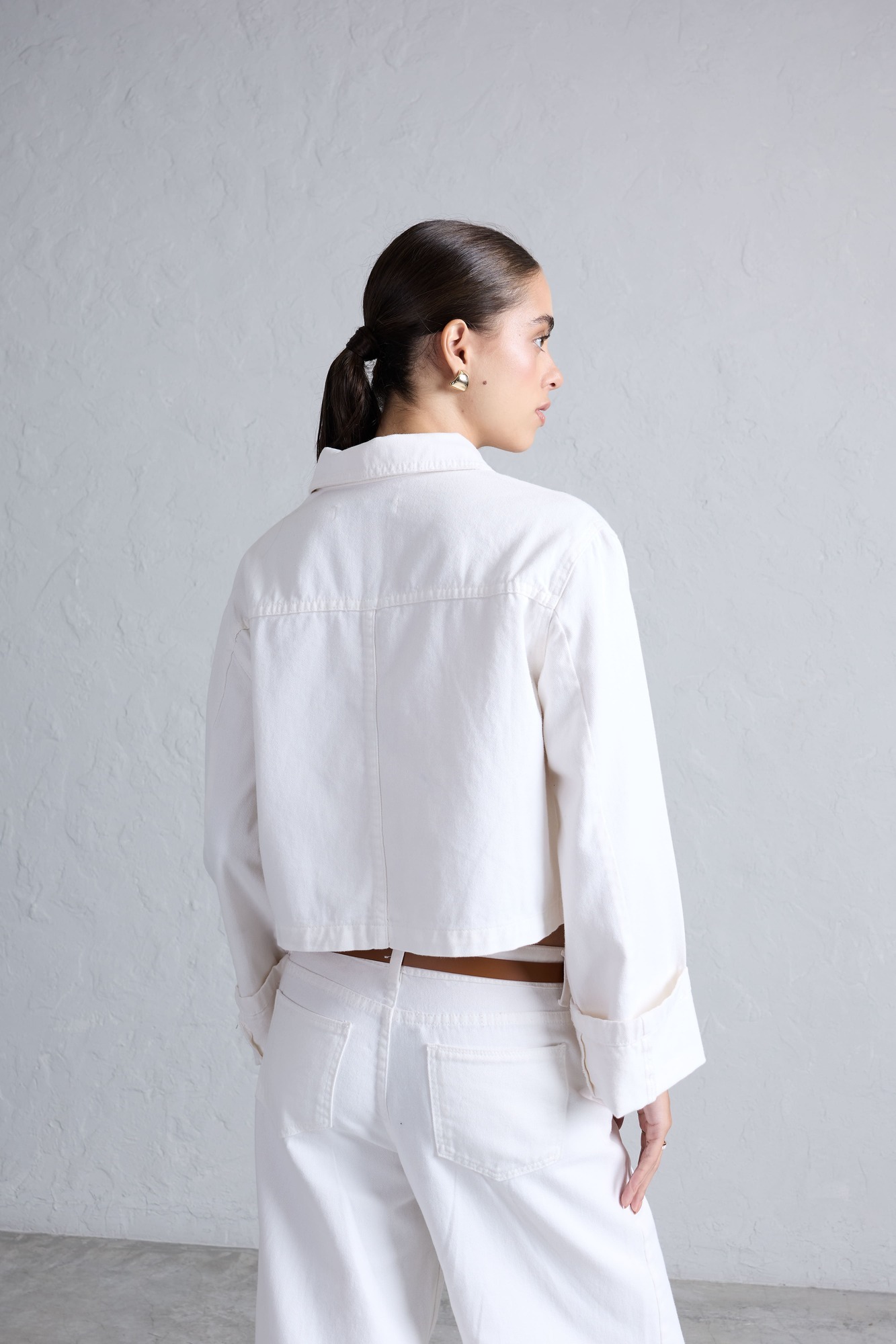 CASACA DENIM MANGA DOBLADA - 4