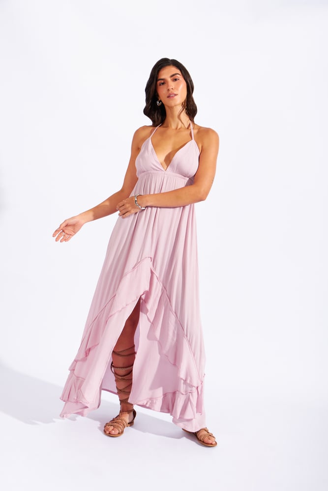 VESTIDO MIDI VOLANTES - 2
