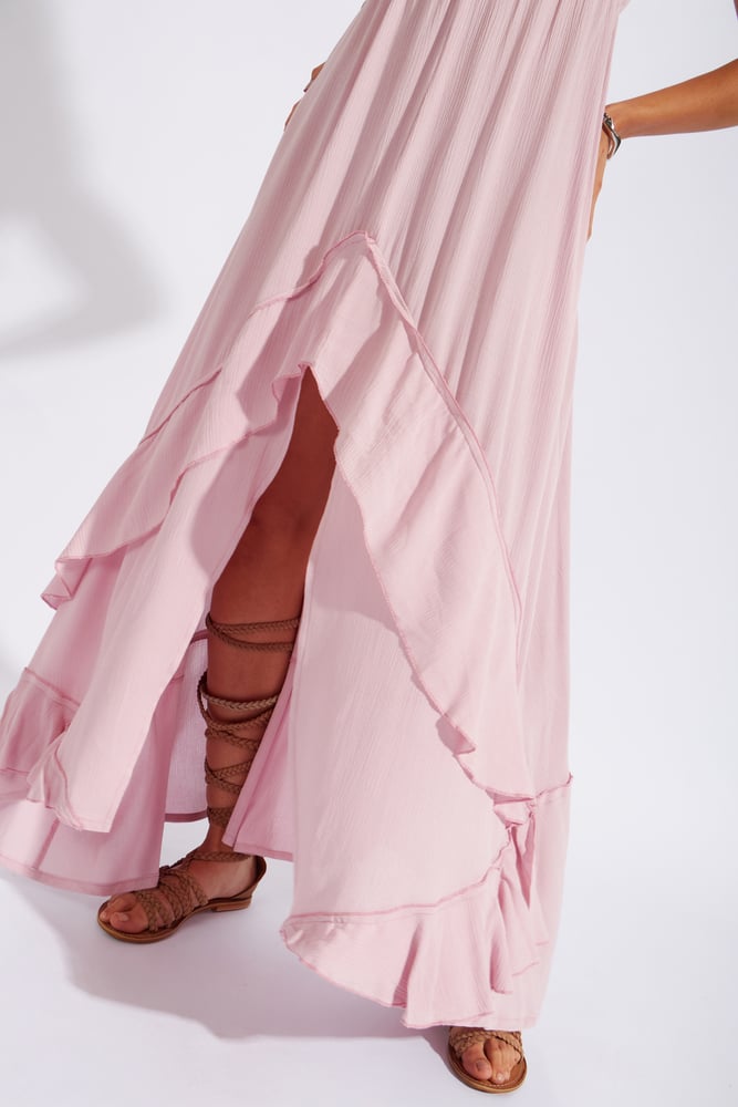 VESTIDO MIDI VOLANTES - 3