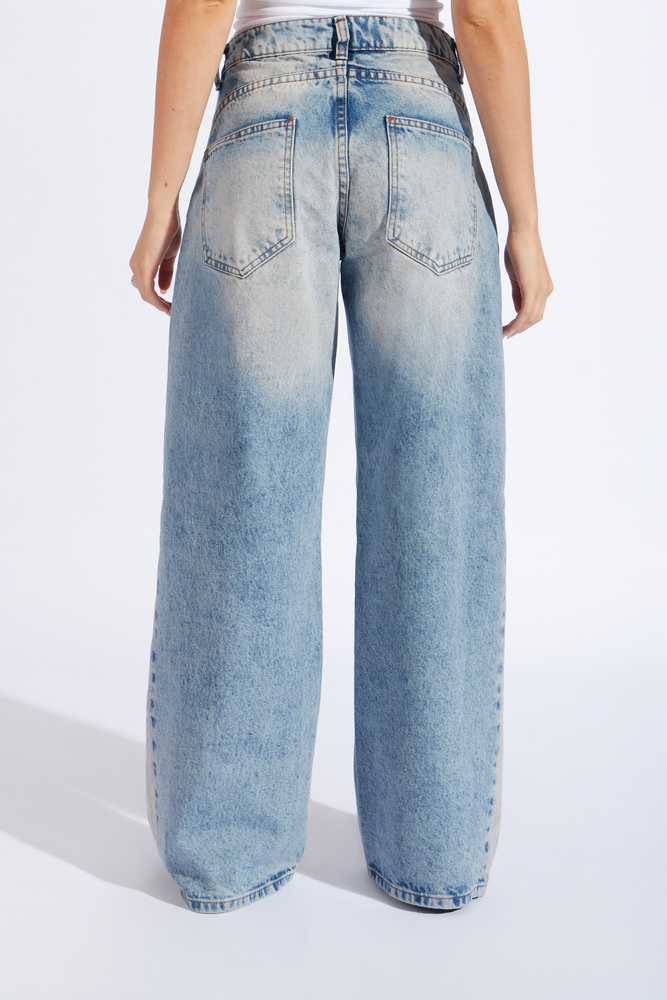 PANTALÓN DENIM GODET - 3
