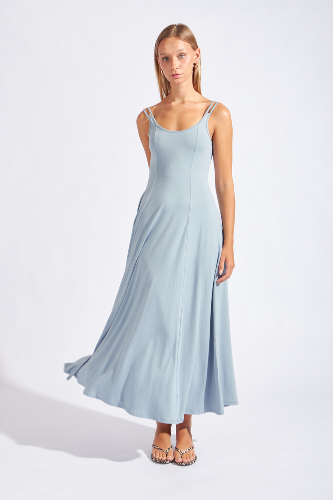 VESTIDO TIRANTES SILUETA - 1