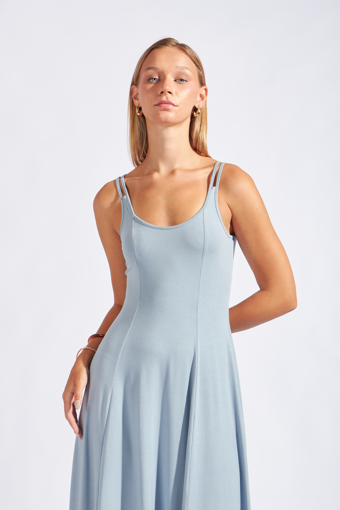 VESTIDO TIRANTES SILUETA - 2