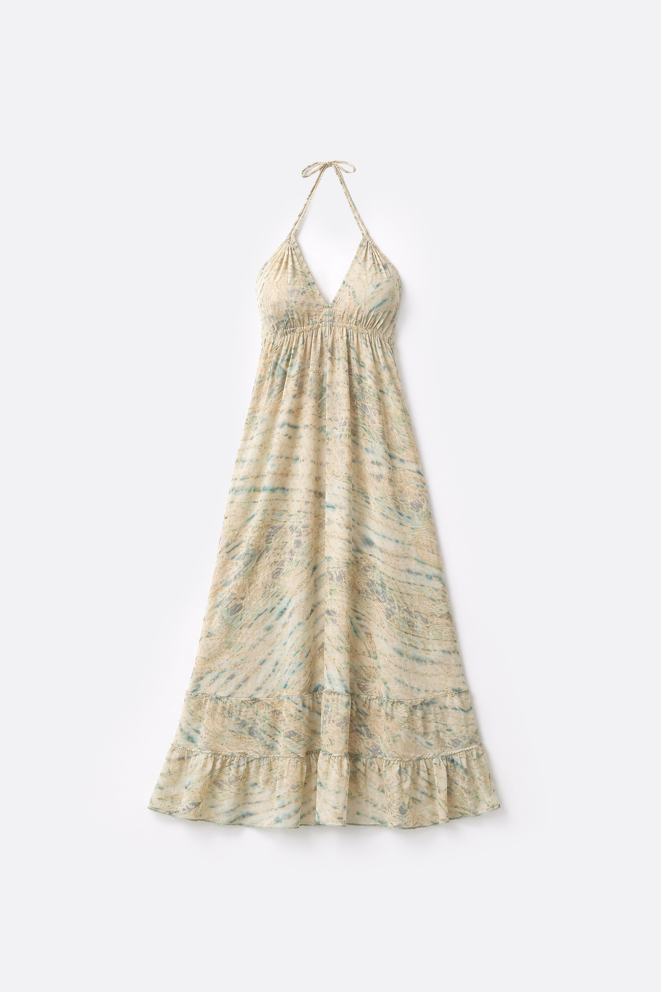 VESTIDO BOHEMIO ESTAMPADO - 1