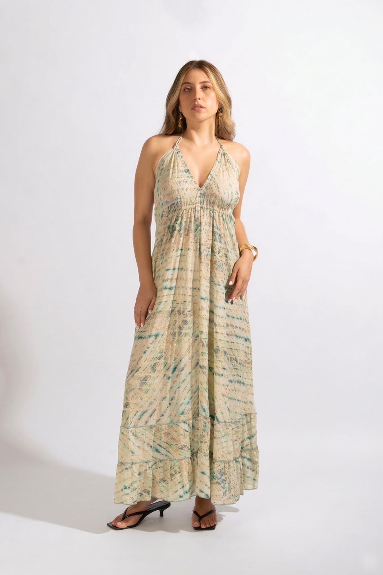 VESTIDO BOHEMIO ESTAMPADO - 3