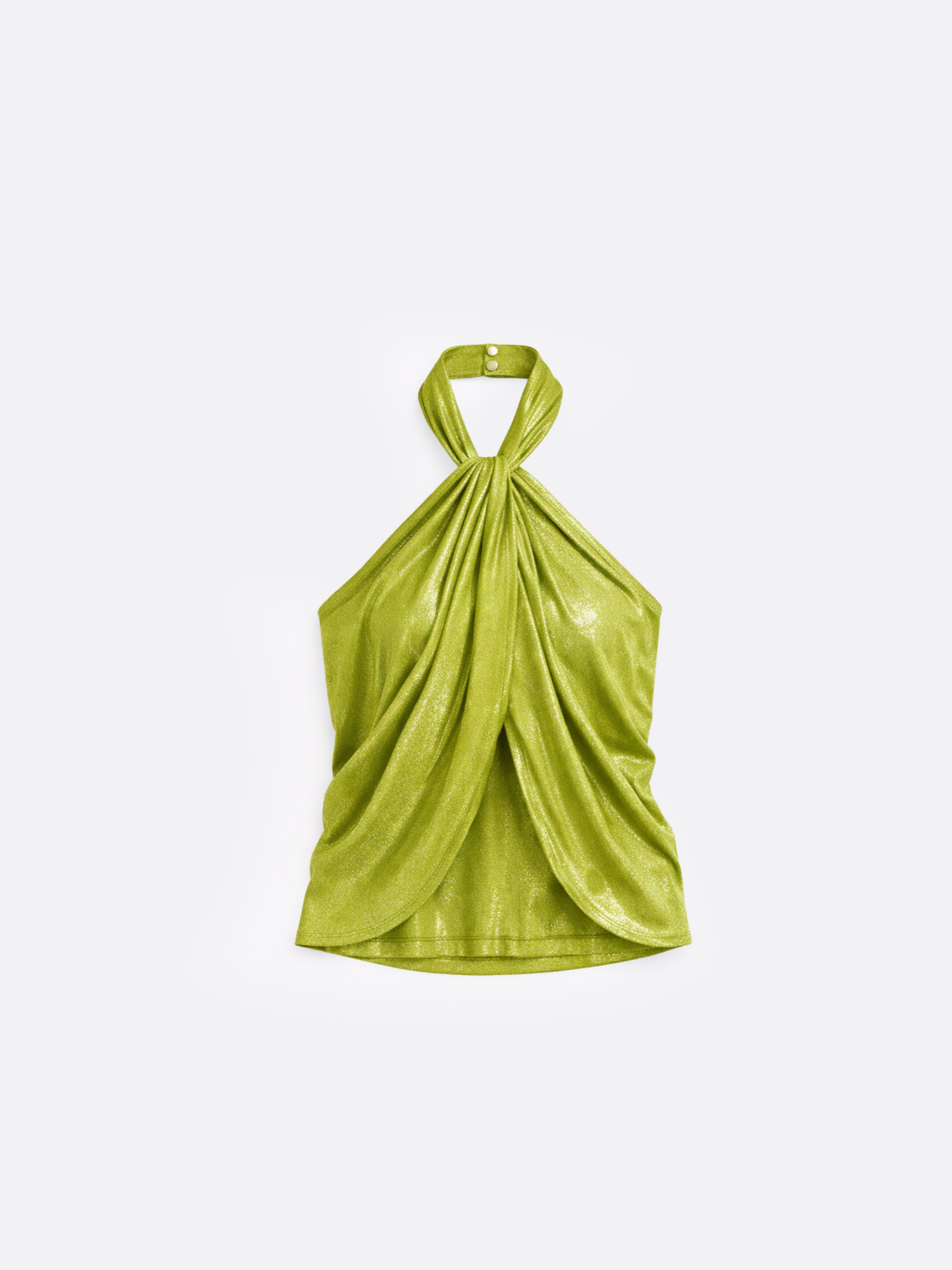 TOP CUELLO CRUZADO FULAR - 5