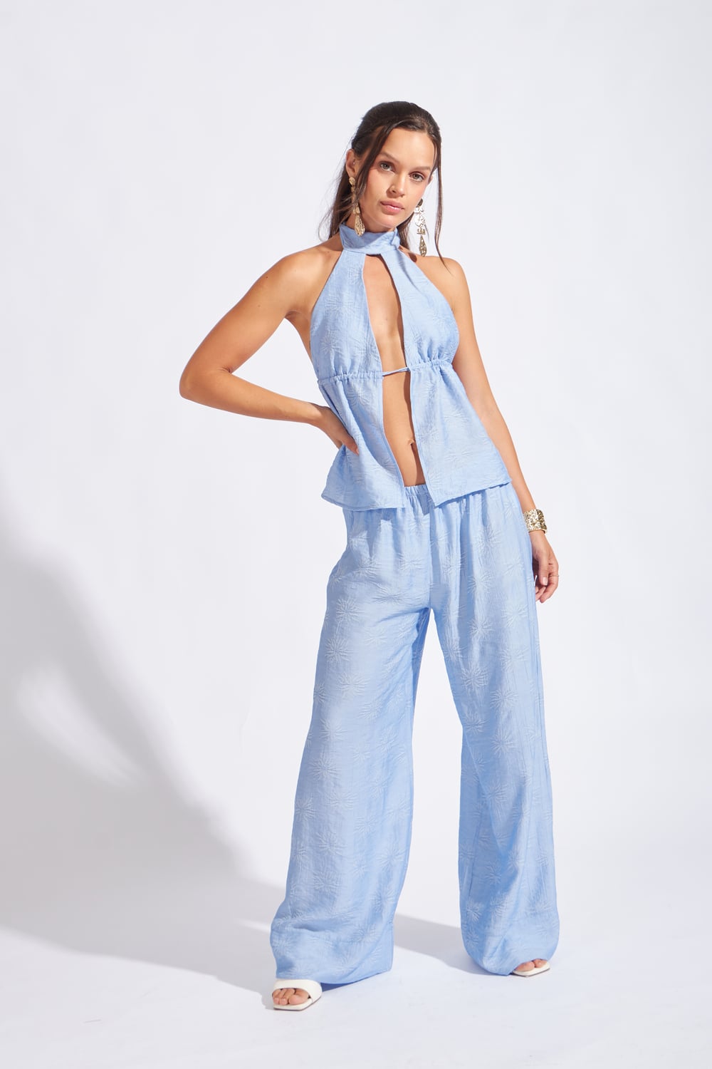 TOP TEXTURA CUELLO HALTER - 2