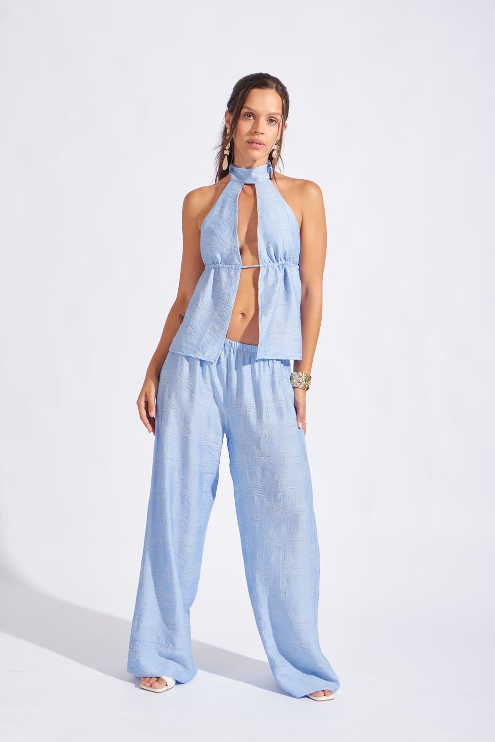 TOP TEXTURA CUELLO HALTER - 3