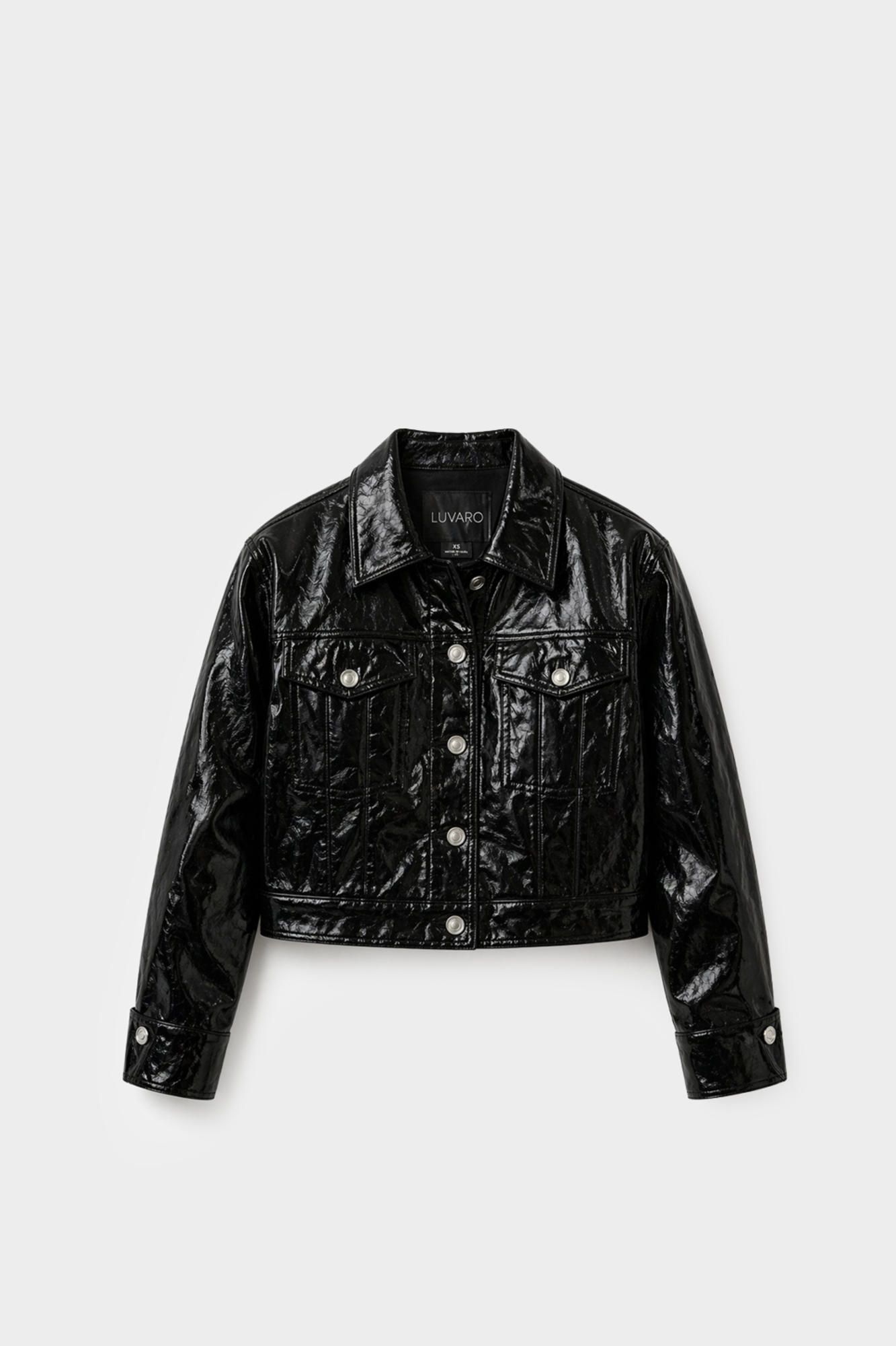 CASACA LEATHER CROP - 1