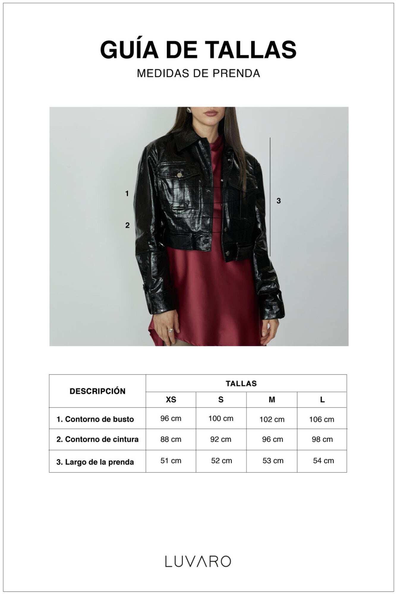 CASACA LEATHER CROP - 5