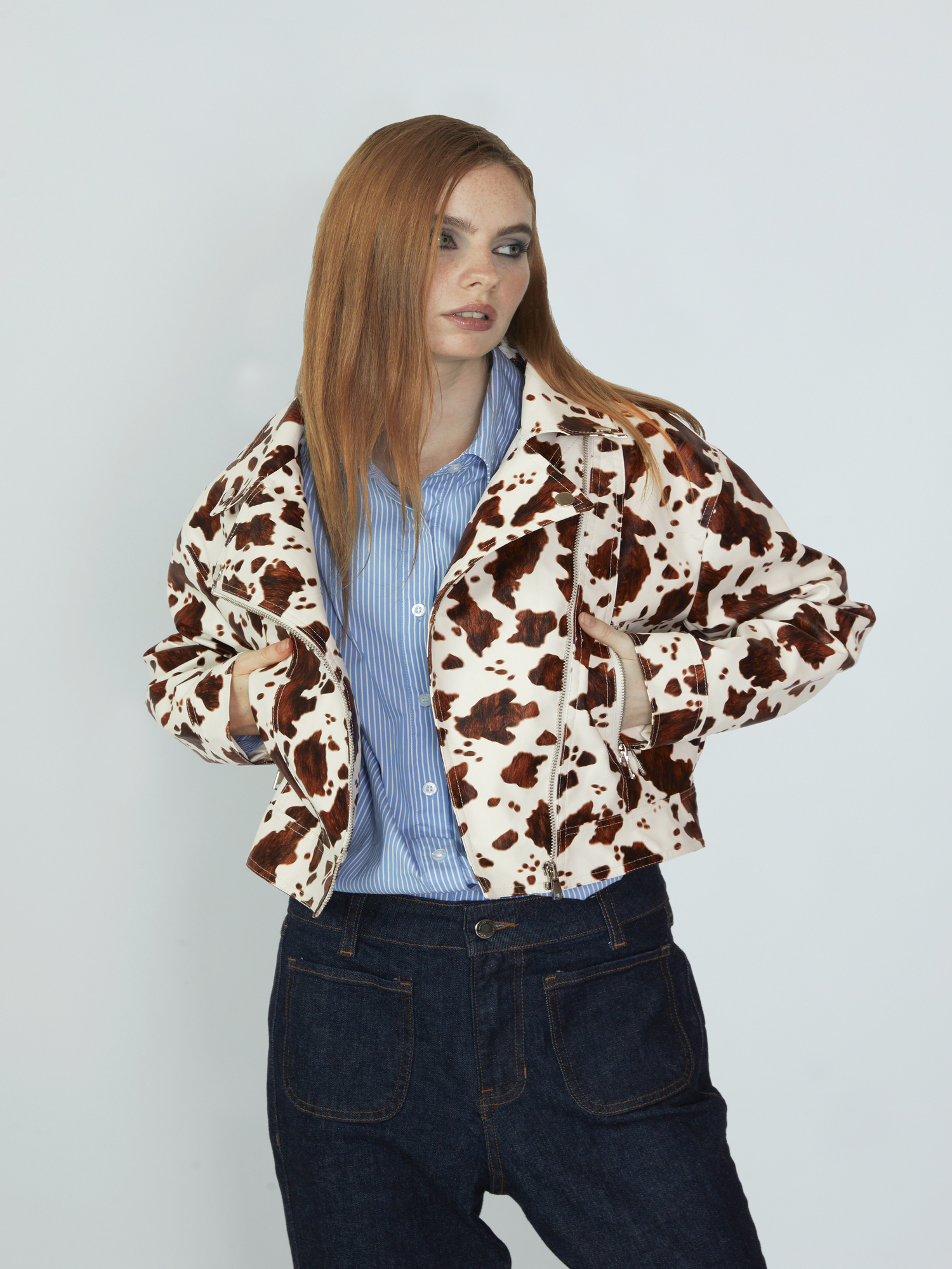 CAZADORA LEATHER COW - 4