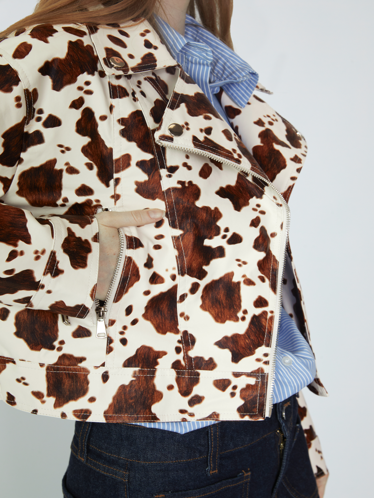 CAZADORA LEATHER COW - 5
