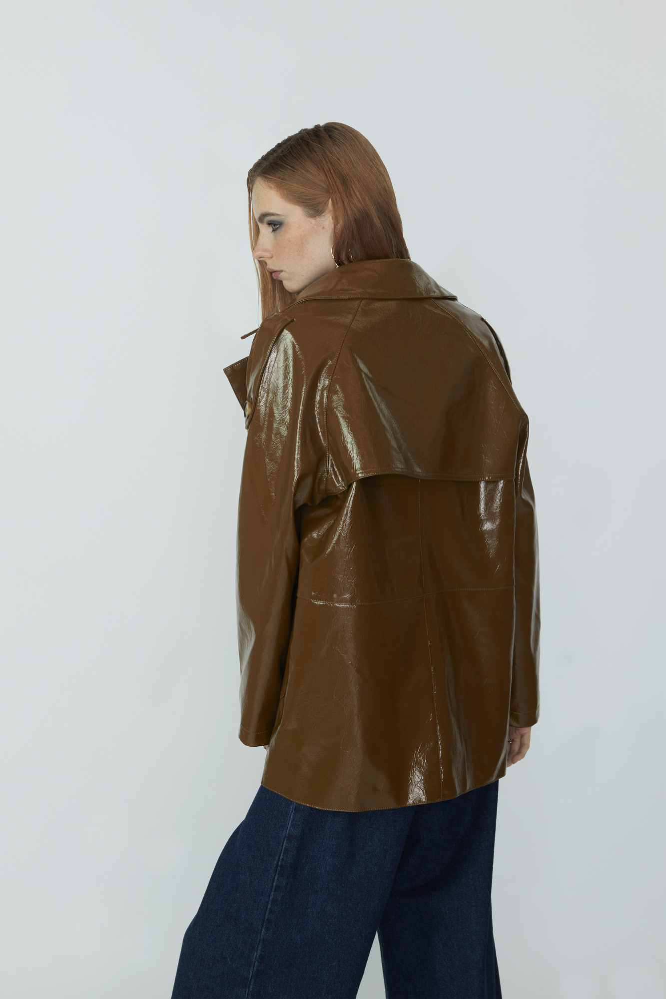 TRENCH MIDI LEATHER - 4