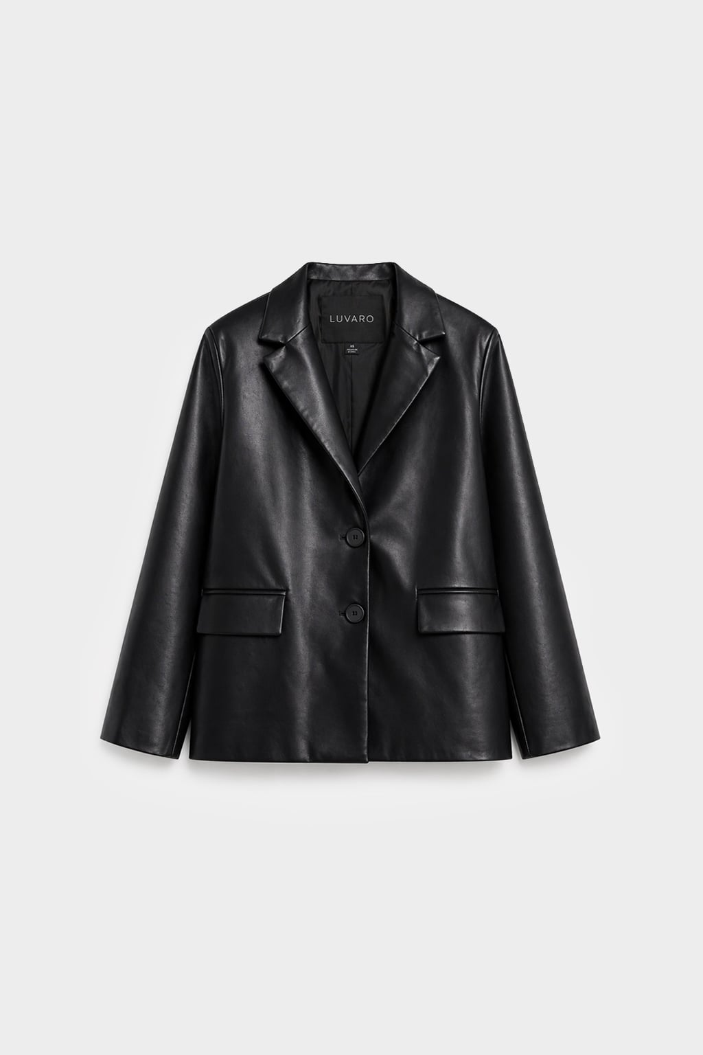 BLAZER LEATHER OVERSIZE - 2