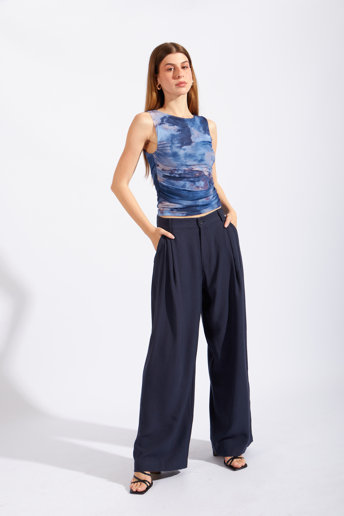 PANTALÓN FLUIDO PLIEGUE - 2