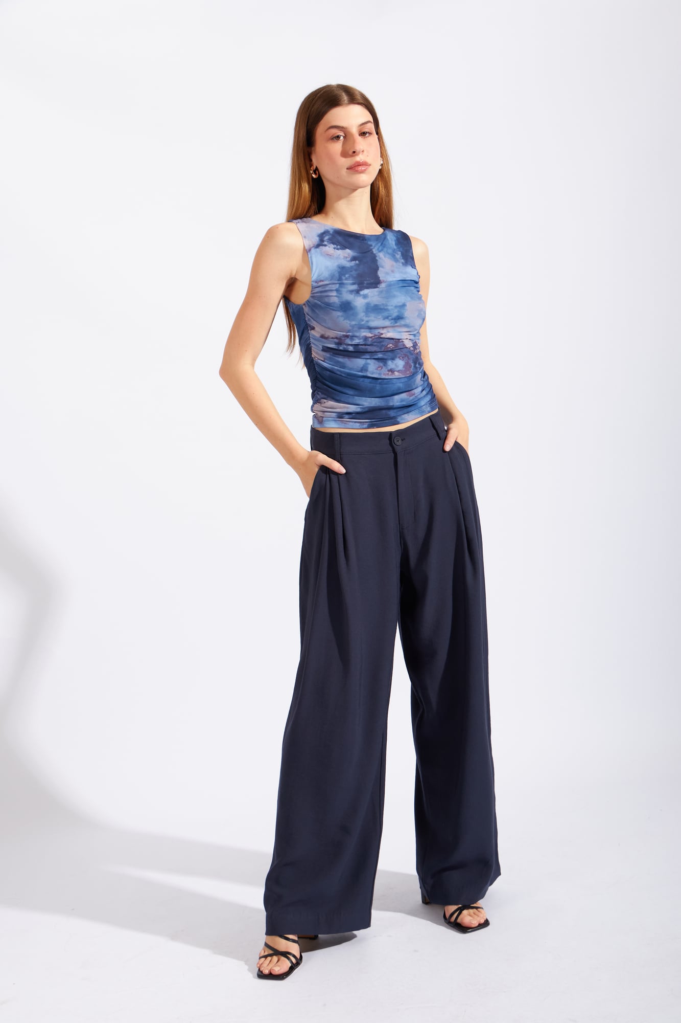 PANTALÓN FLUIDO PLIEGUE - 3