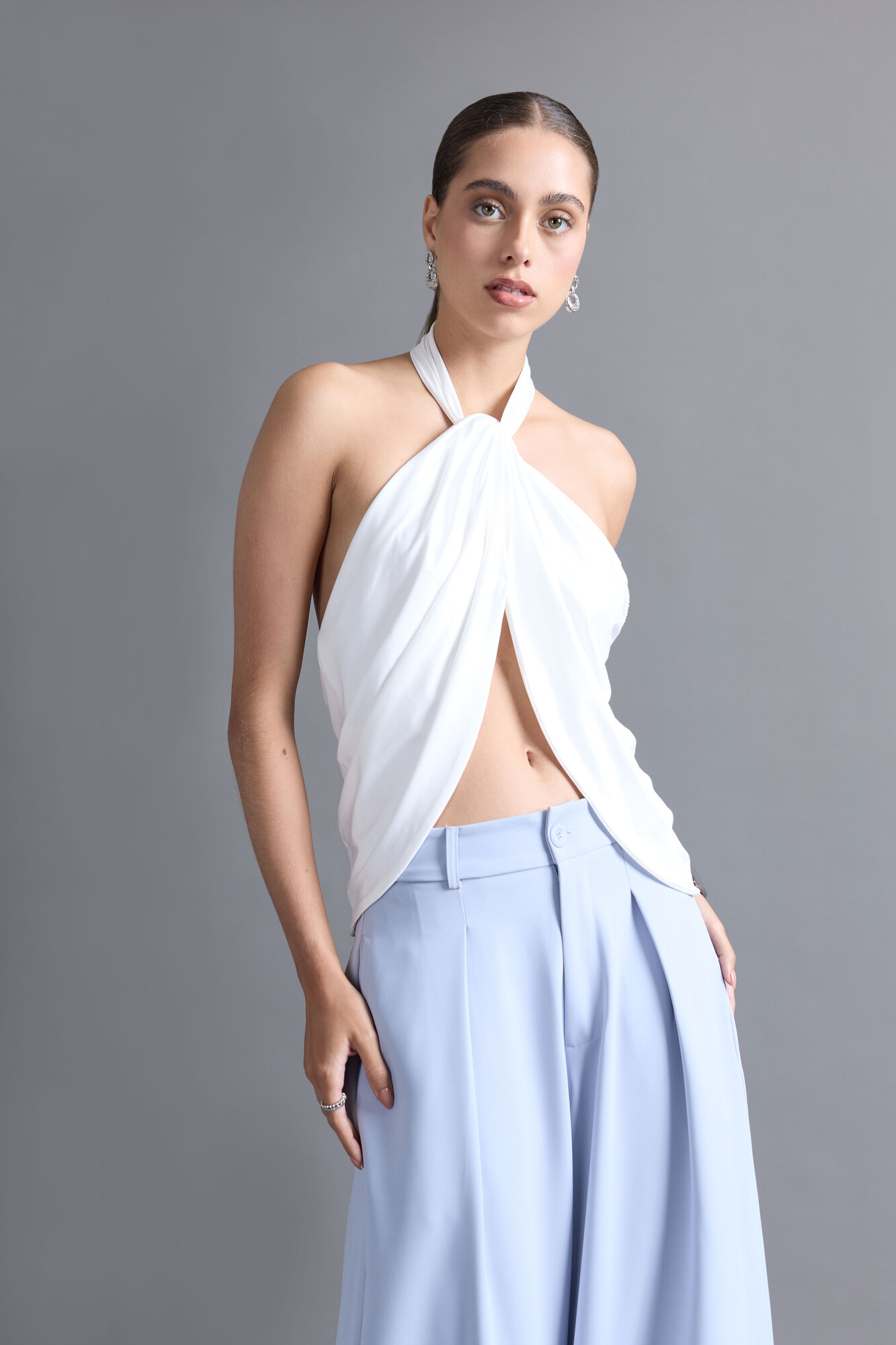 TOP CUELLO CRUZADO - 1