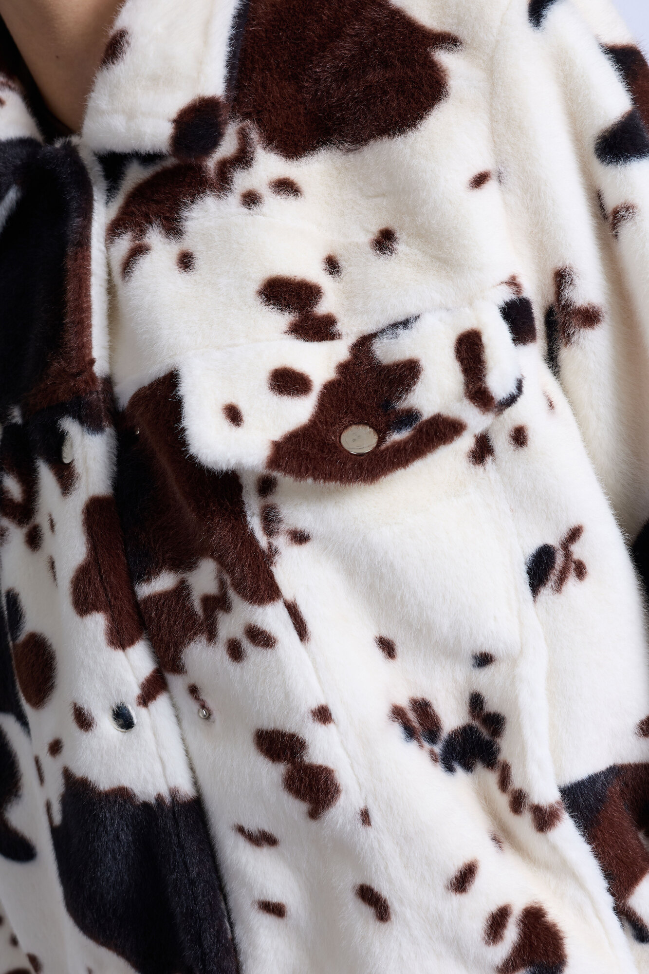 CAZADORA EFECTO PELUCHE COW - 3