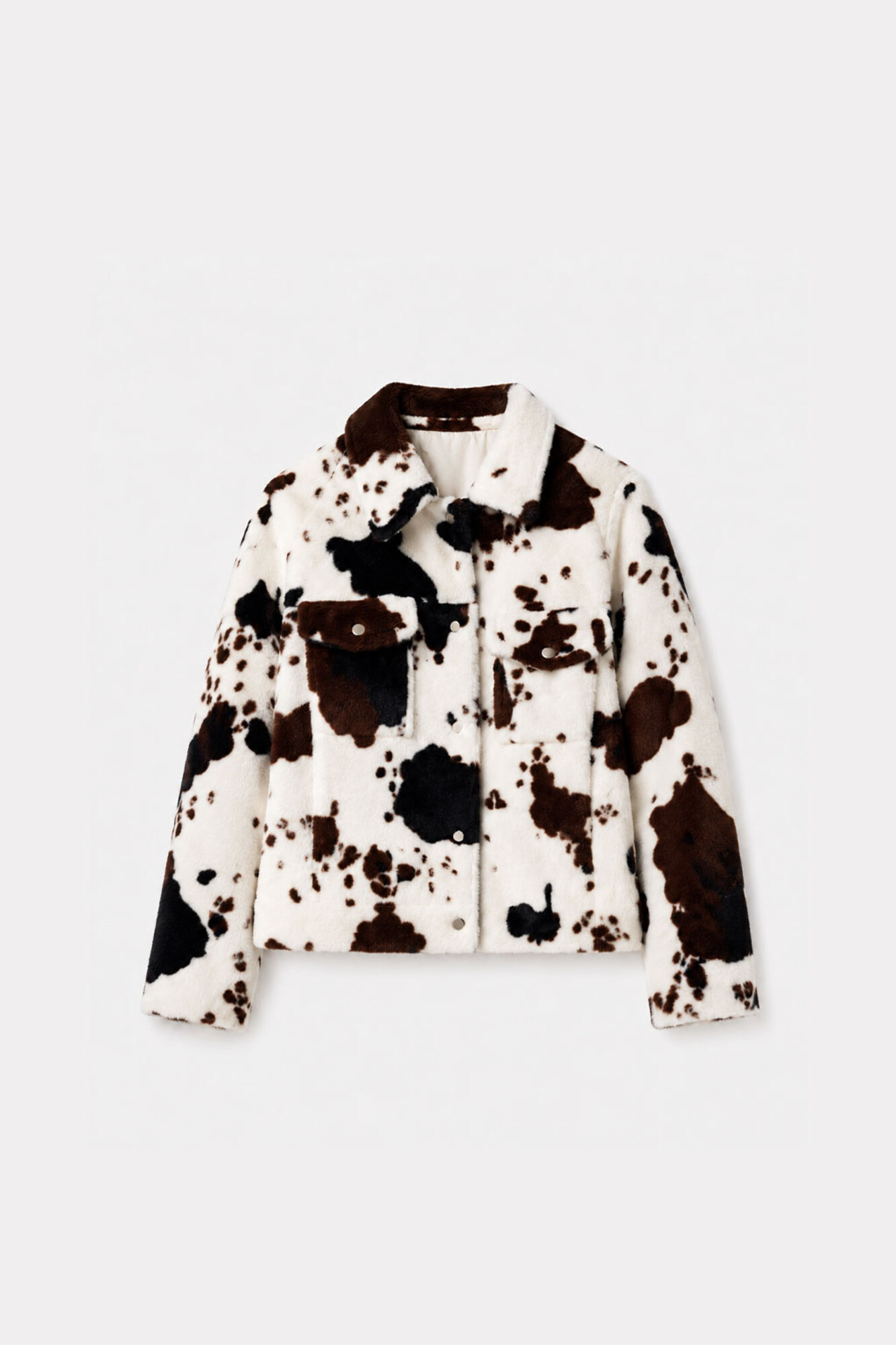 CAZADORA EFECTO PELUCHE COW - 5