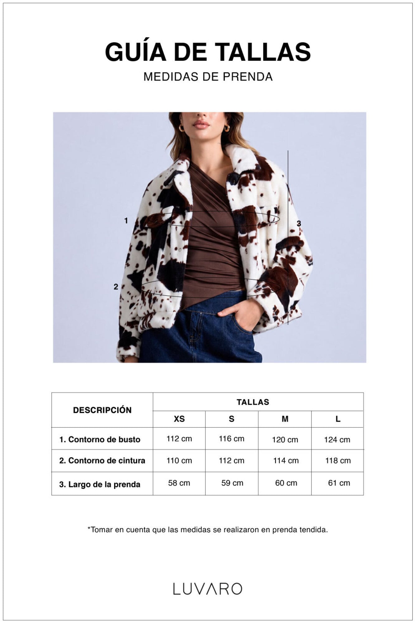 CAZADORA EFECTO PELUCHE COW - 7
