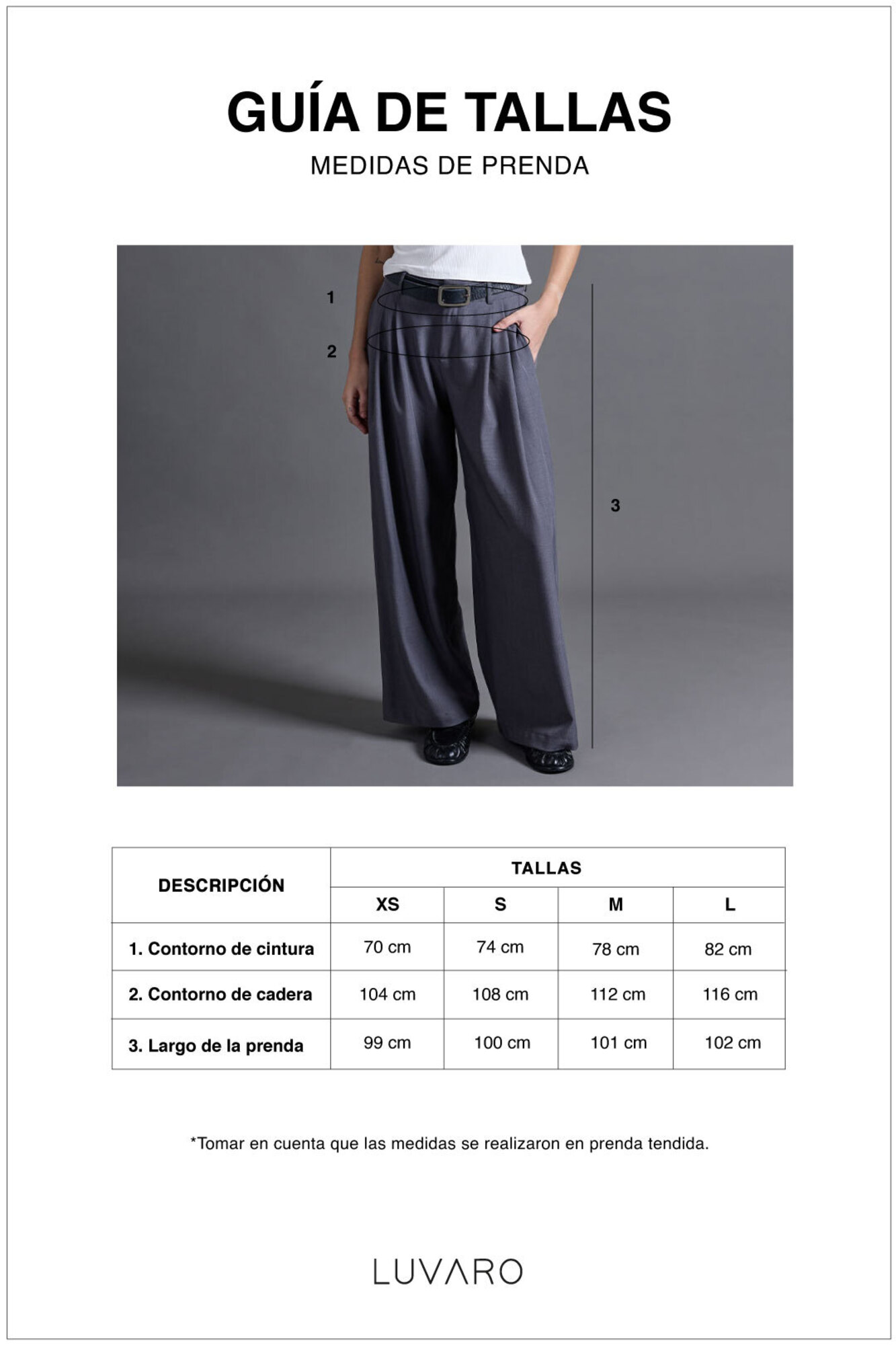 PANTALÓN WIDE LEG PLIEGUES - 5