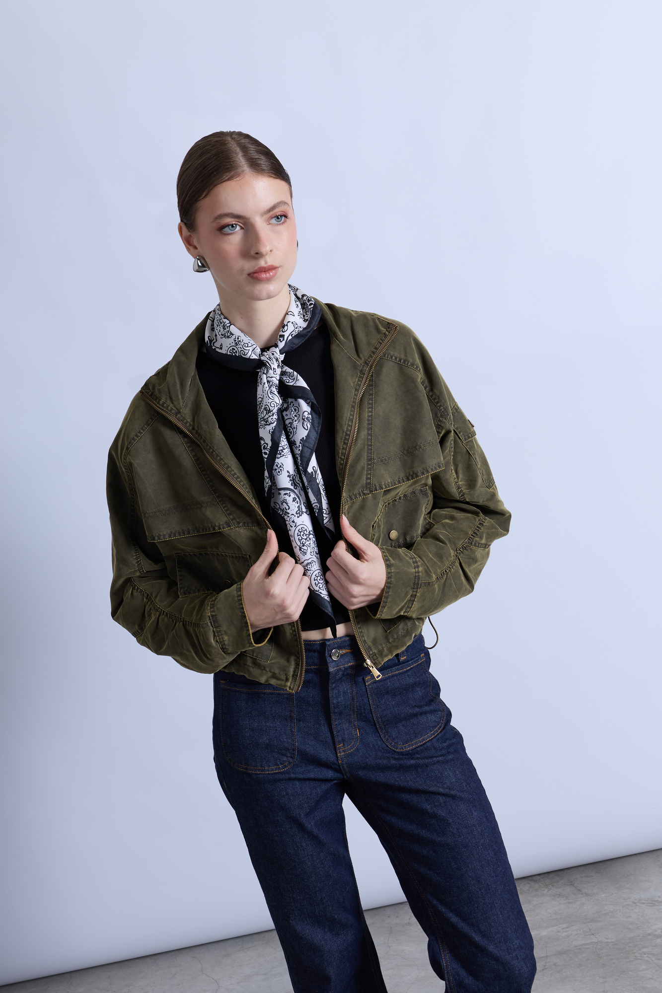 CASACA OVERSIZE CARGO - 1
