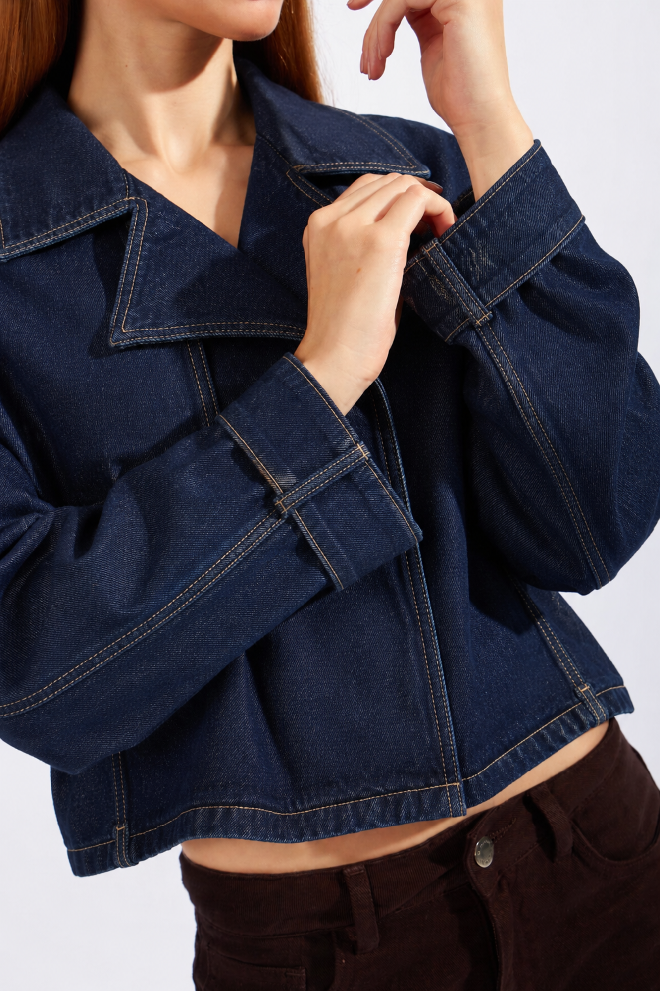 CHAQUETA DENIM SOLAPA MAXI - 3