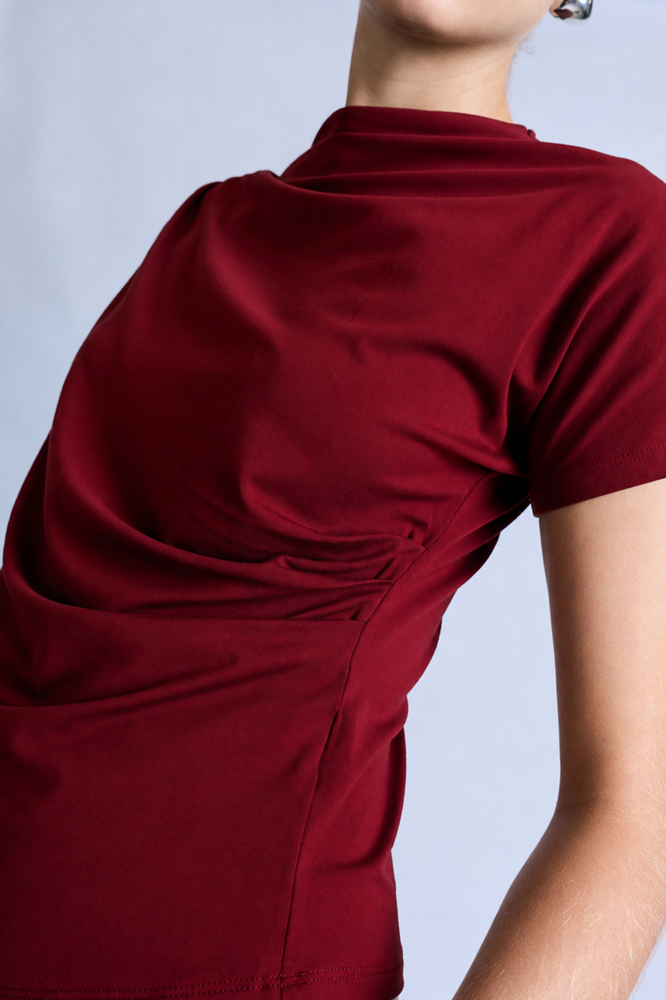 TOP DRAPEADO CUELLO MEDIO - 3