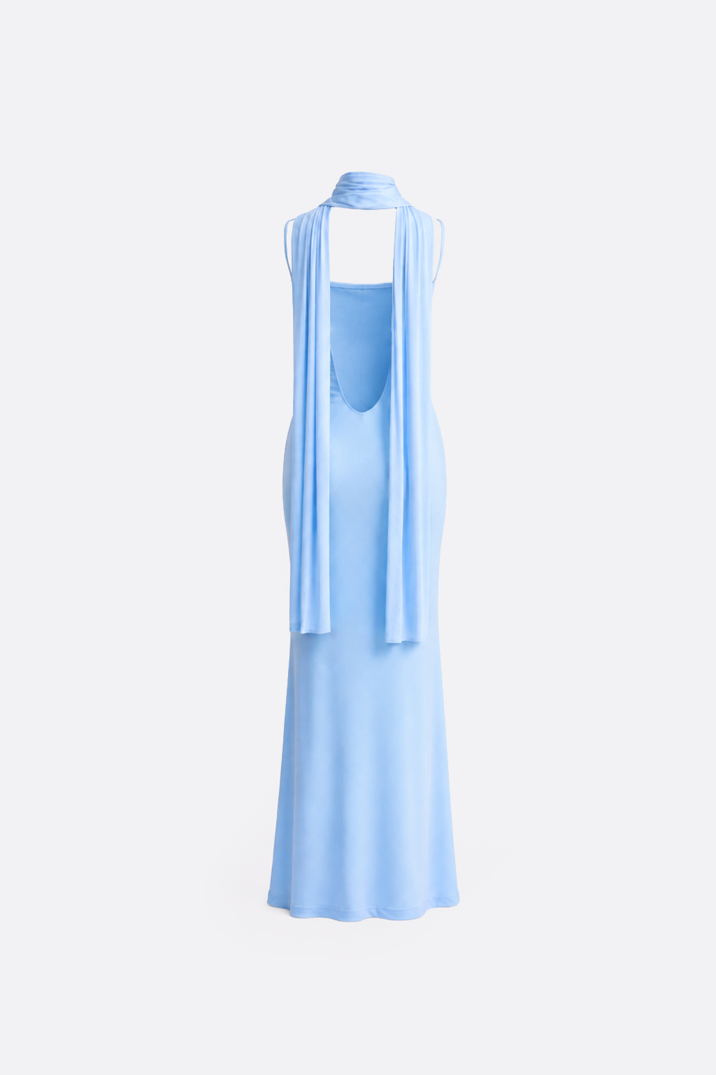 VESTIDO TIRAS CON FULAR - 3