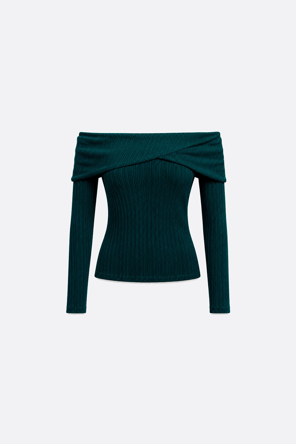 SWEATER CRUZADO OFF SHOULDER - 2