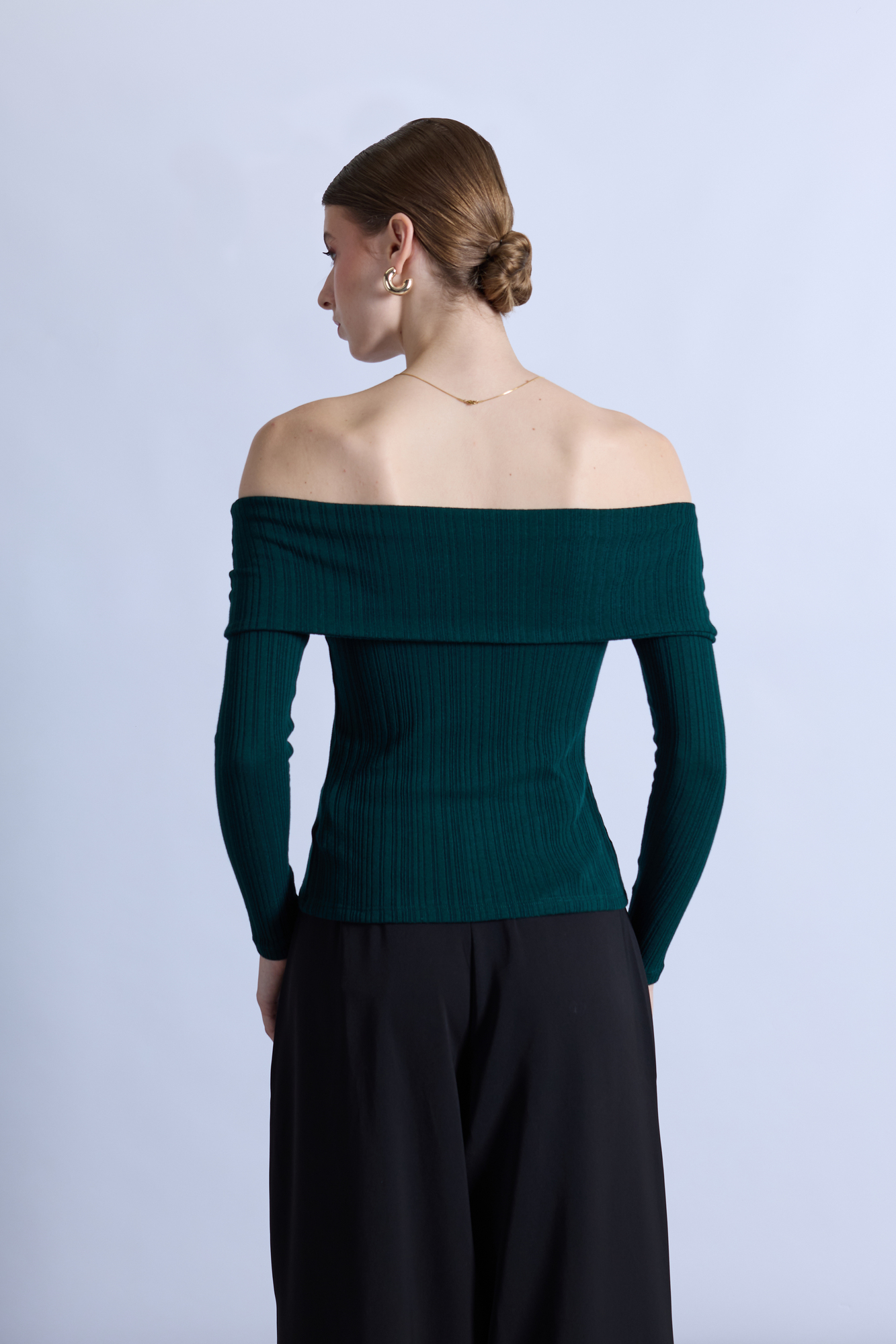 SWEATER CRUZADO OFF SHOULDER - 4