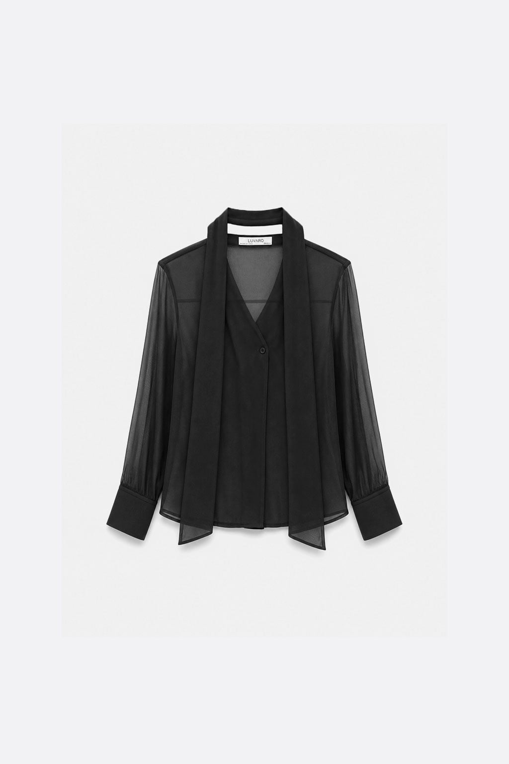 BLUSA CON FULAR - 2
